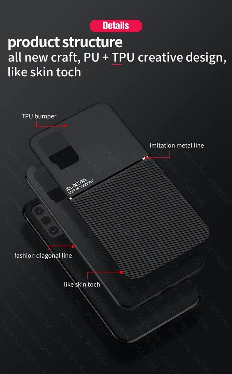 Samsung Galaxy Note20 Ultra Silicone Case with Magnetic Car Mount Holder - Secure Grip for Driving & Daily Use