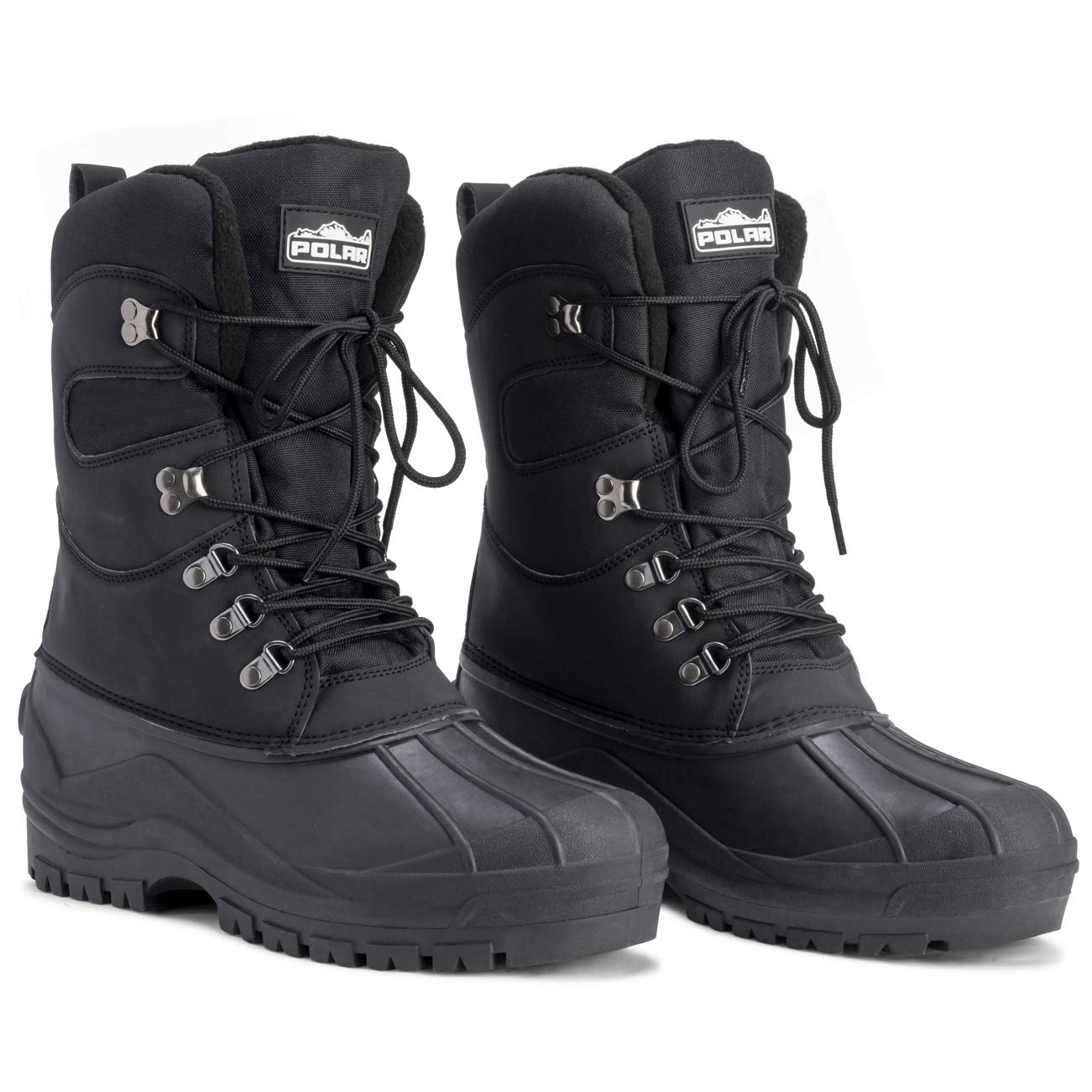 Men's Waterproof Snow Boots - Thermal Hiking Shoes for Winter Outdoor