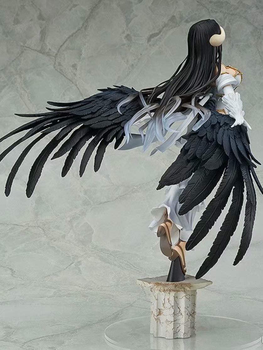 YESTGE 30cm Japanese Anime Overlord Albedo Flying PVC Action Figure - Collectible Anime Statue, Beautiful Girl Doll Model for Anime Fans | Perfect for Display, Gift & Anime Collections
