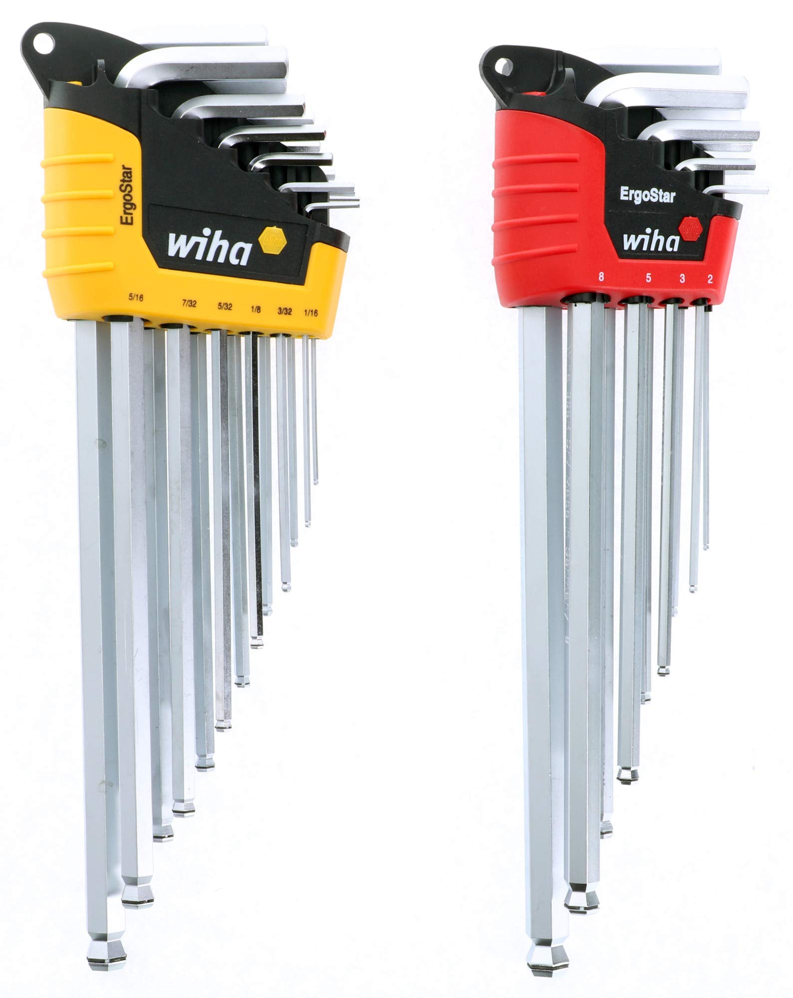 Wiha 66992 MagicRing Ball End Hex L-Key Set (22-Piece) & Klein Tools 32581 4-in-1 Electronics Screwdriver Set with Precision Machine Bits (4-Piece) - Perfect for DIY Projects, Home Repairs, and Professional Toolkits