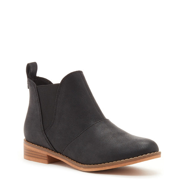 Stylish Maylon Black Ankle Booties for Women - Comfortable & Fashionable Low Heel Boots for Fall & Winter | Perfect for Office, Dating & Casual Outfits