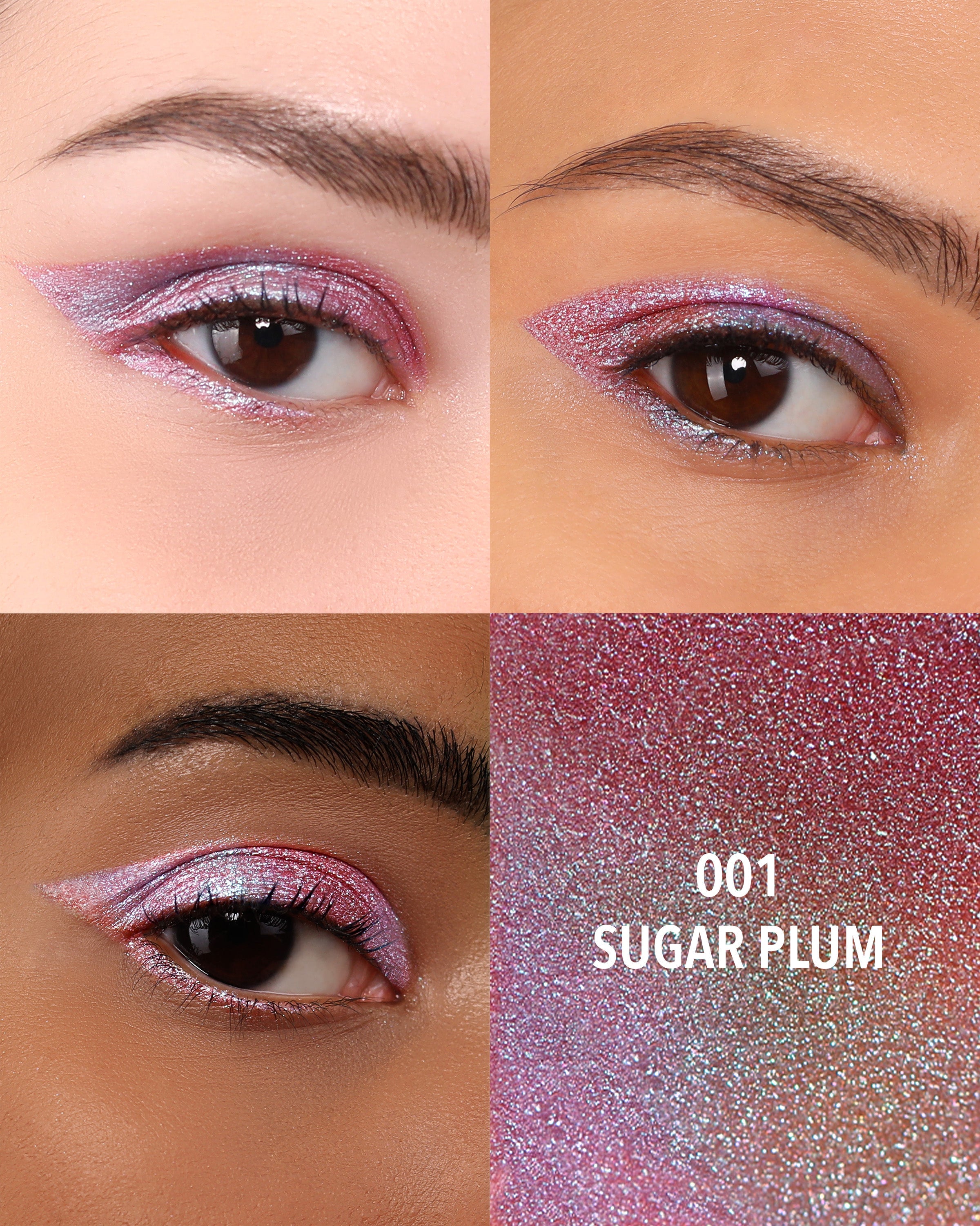 Prism Pop Pigment 001 Sugar Plum - High-Quality Cosmetic Pigment for Eyeshadow & Lip Gloss | Perfect for Makeup Artists & DIY Beauty