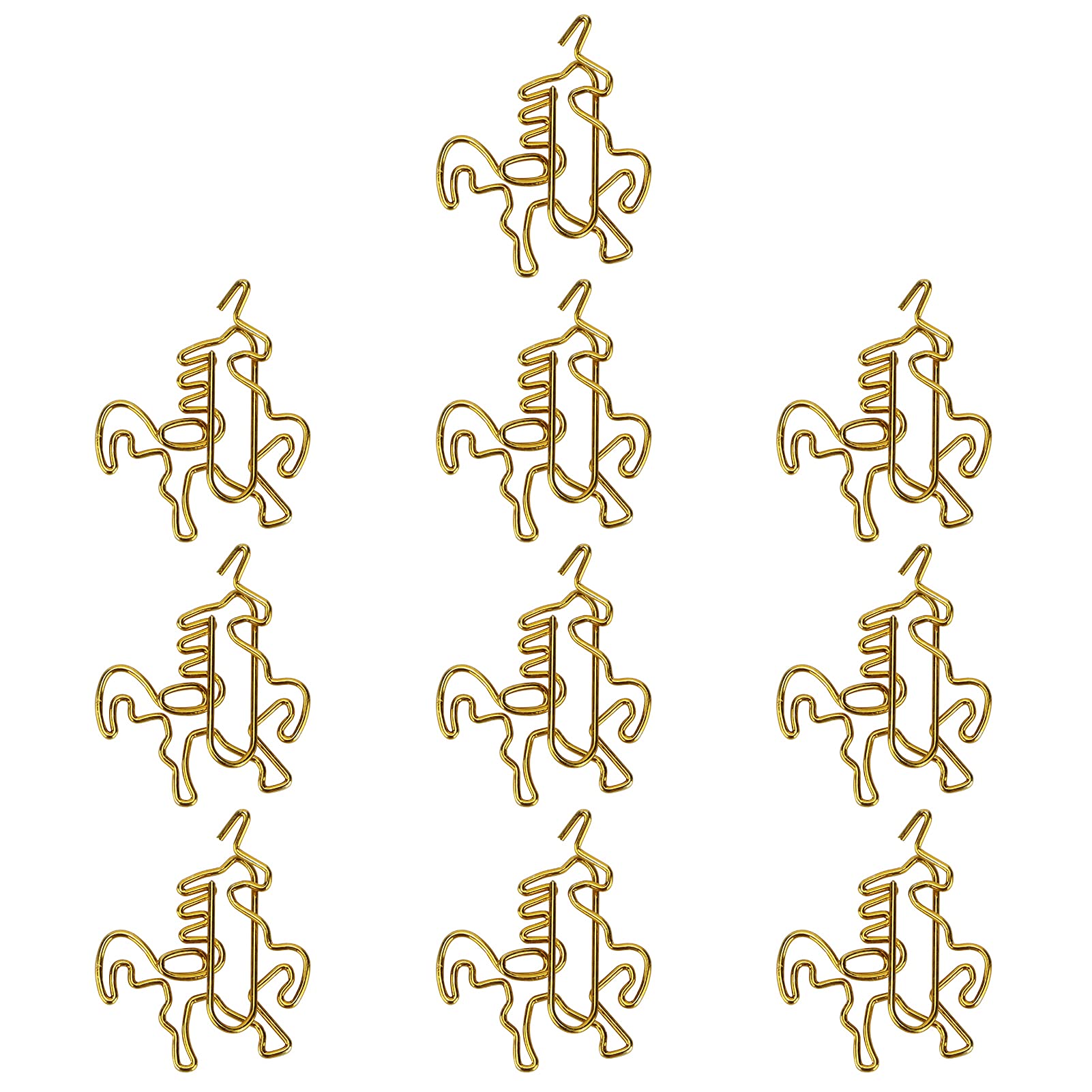 01 Metal Paper Clips - 100pcs Cute & Durable Smooth Office Clips for Lawyers, Archivists, Designers, Secretaries & Desk Staff - Perfect for Organizing Documents, Files & Paperwork