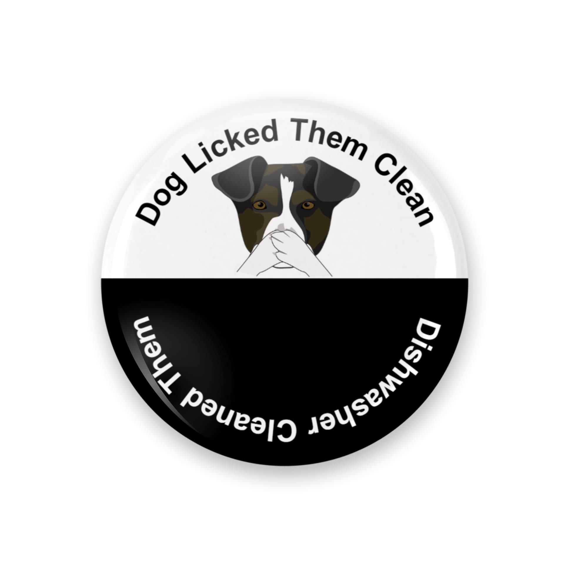 Funny Dishwasher Clean Dirty Magnet - Humorous Fridge Magnet for Dishwasher Jokes, Perfect for Kitchen Decor & Gag Gifts