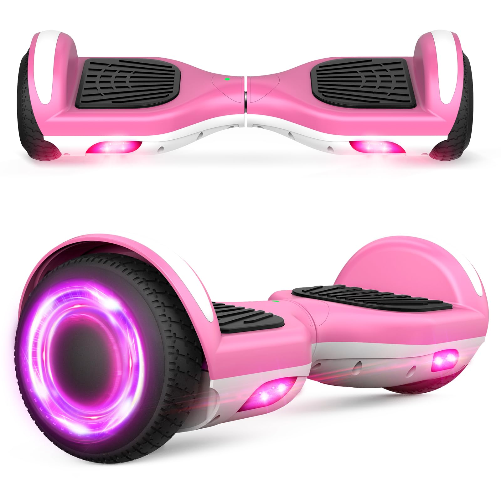 Self-Balancing Hoverboard with LED Lights for Kids Ages 6-12 - Electric Scooter for Boys & Girls - Perfect for Commuting, Fun Rides & Outdoor Adventures