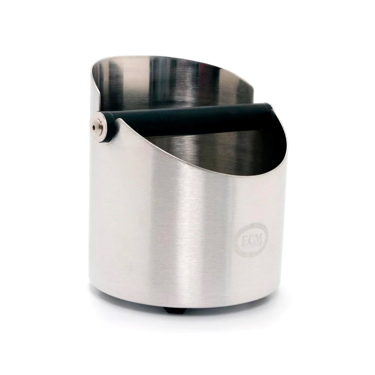 ECM Round Knock Box - Premium Stainless Steel Coffee Grounds Container for Espresso Bars & Home Kitchens (Model #89622) - Perfect for Baristas & Coffee Lovers