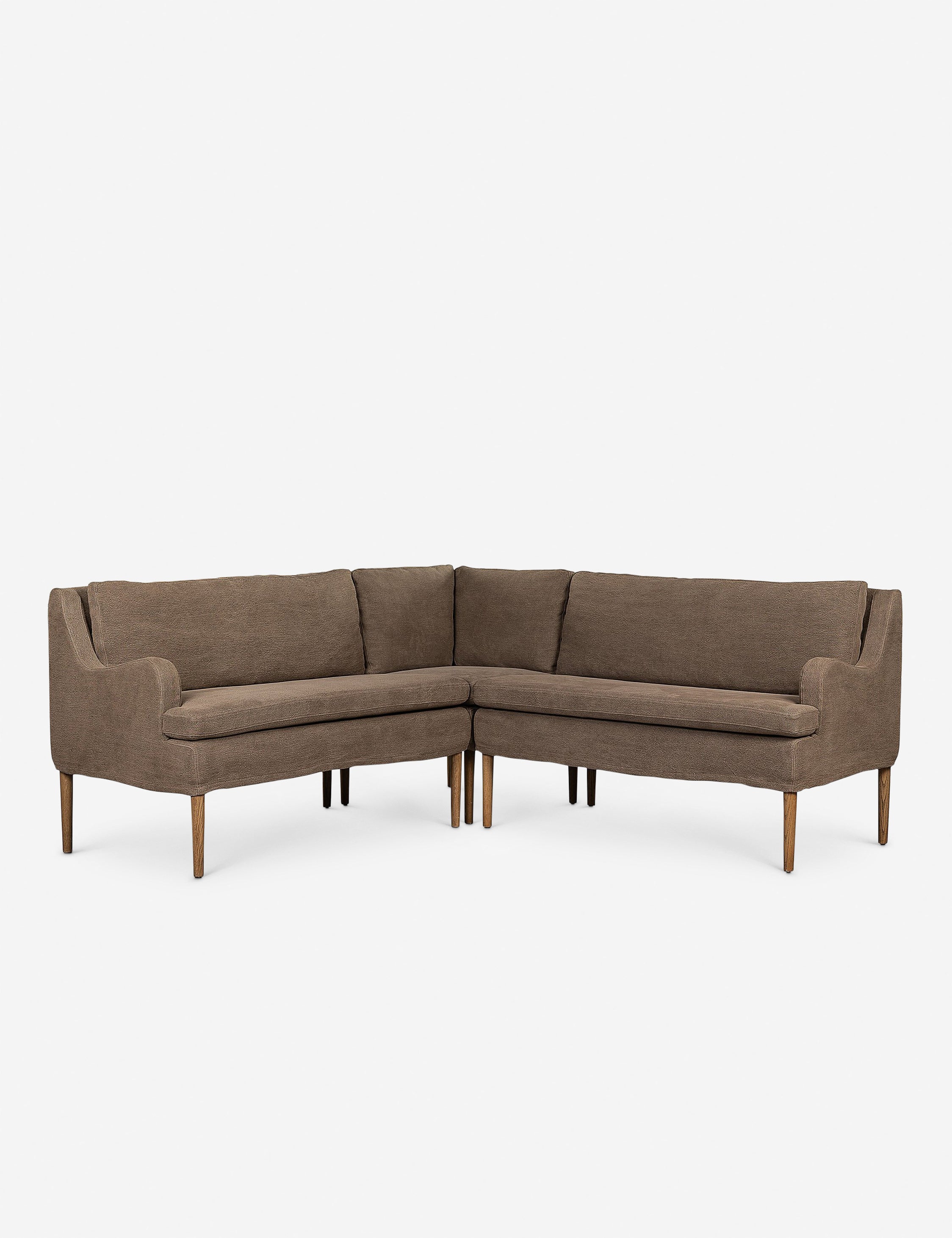 Aurelia Dining Banquette by Amber Lewis x Four Hands - Modern Upholstered Bench for Dining Room, Kitchen Nook & Entryway - Stylish Seating Solution for Home Decor