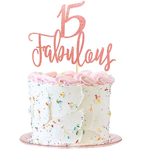 Rose Gold Fabulous 15