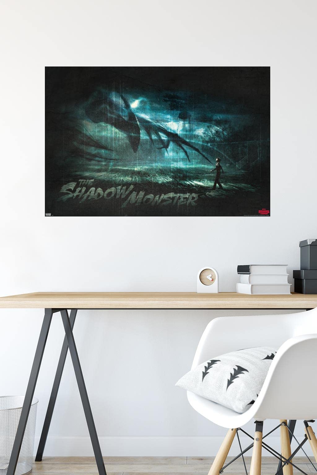 Trends International Netflix Stranger Things 3 - The Shadow Monster Wall Poster, 22.375