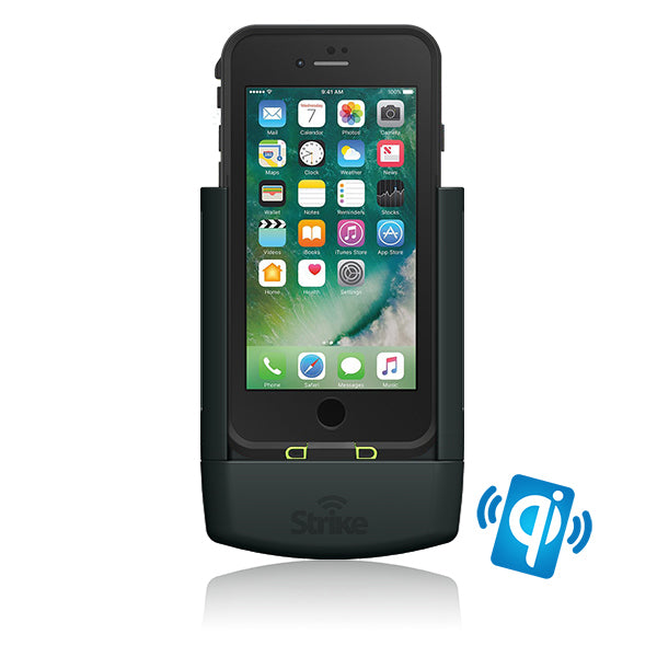 iPhone 8 Plus Wireless Charging Car Mount Holder - Compatible with LifeProof Case, DIY Installation - Perfect for Commuting, Road Trips & Hands-Free Driving
