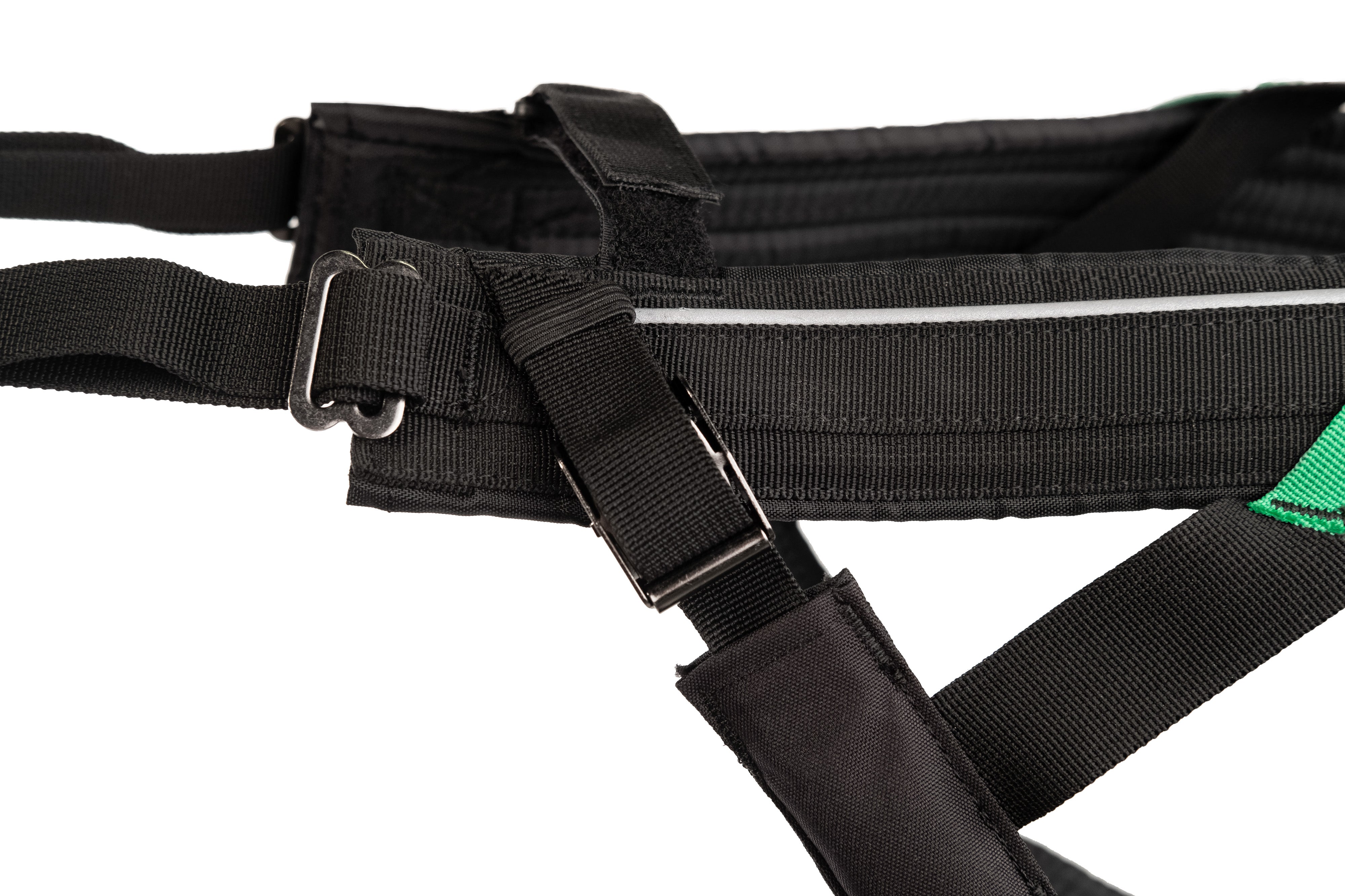 Non Stop Dog Wear Freemotion Harness - Adjustable No-Pull Dog Harness for Small, Medium & Large Dogs - Reflective & Padded for Comfort - Perfect for Walking, Running & Outdoor Adventures