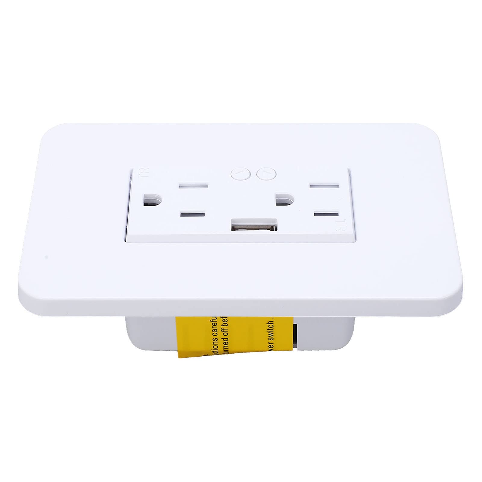 2.4GHz WiFi Smart Wall Socket - KS 604S Smart Power Outlet with Voice Control & Timer (110-125V) | Works with Alexa & Google Home | Perfect for Home Automation & Energy Saving