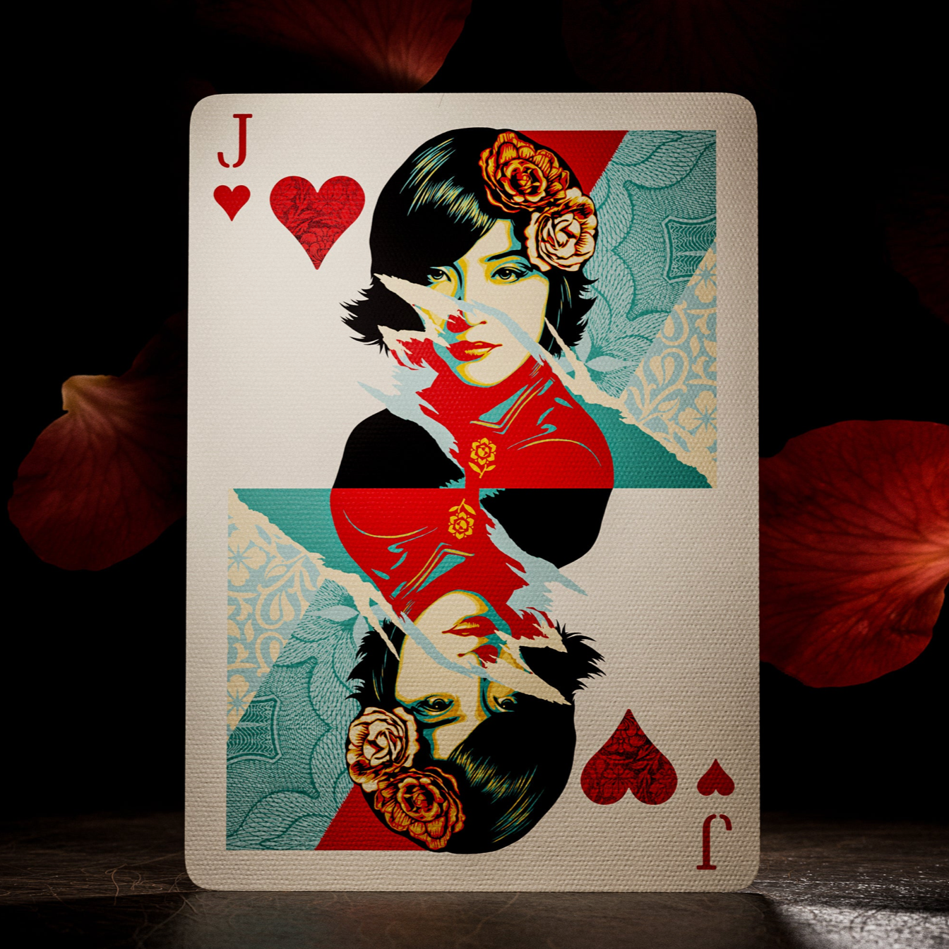 Obey Playing Cards - Premium Collage Design Deck for Card Games, Magic Tricks & Collectors | Perfect for Poker, Blackjack & Cardistry