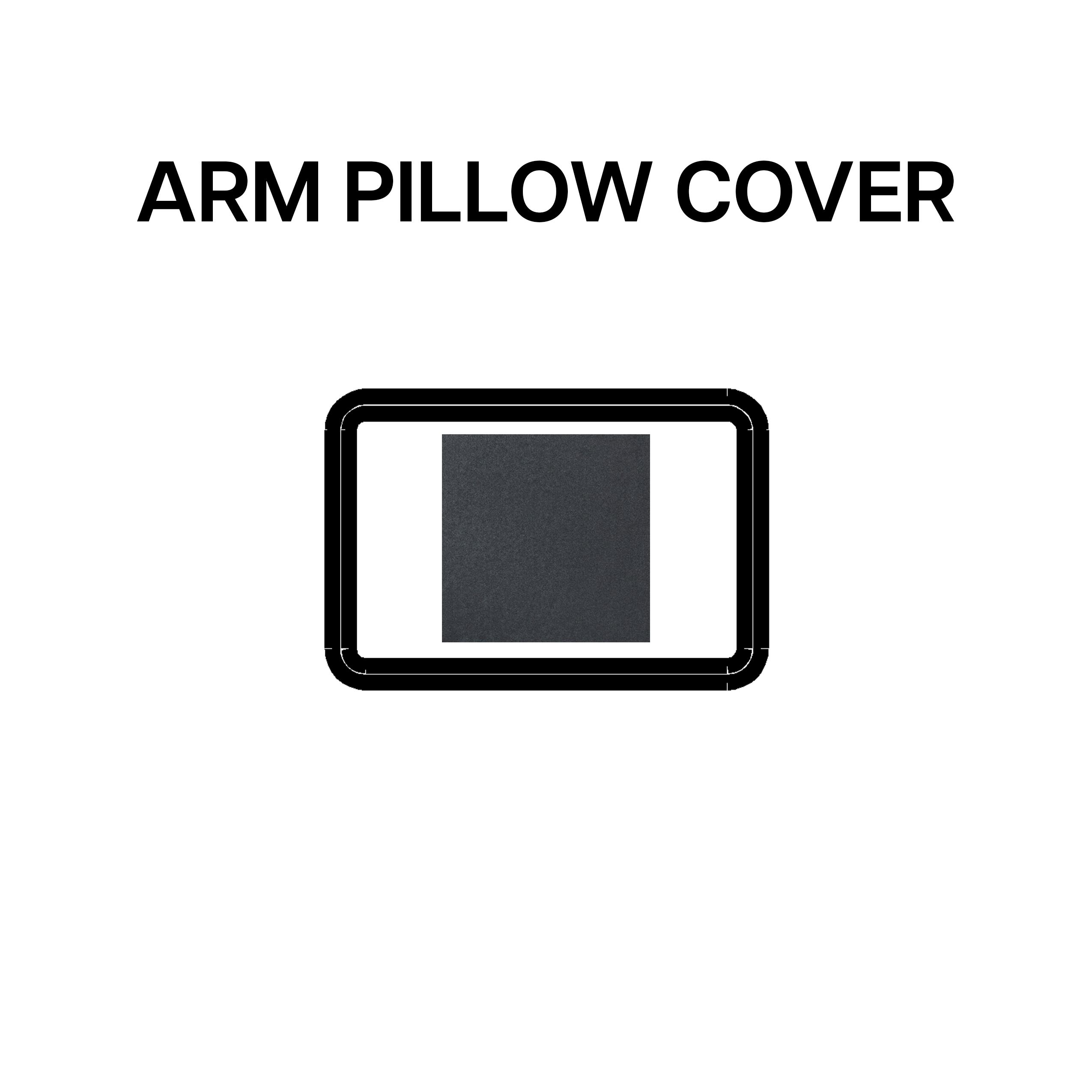 Nightfall BP 639 72 Arm Pillow Cover - Soft & Comfortable Pillowcase for Arm Support - Perfect for Reading, Nursing, and Post-Surgery Recovery