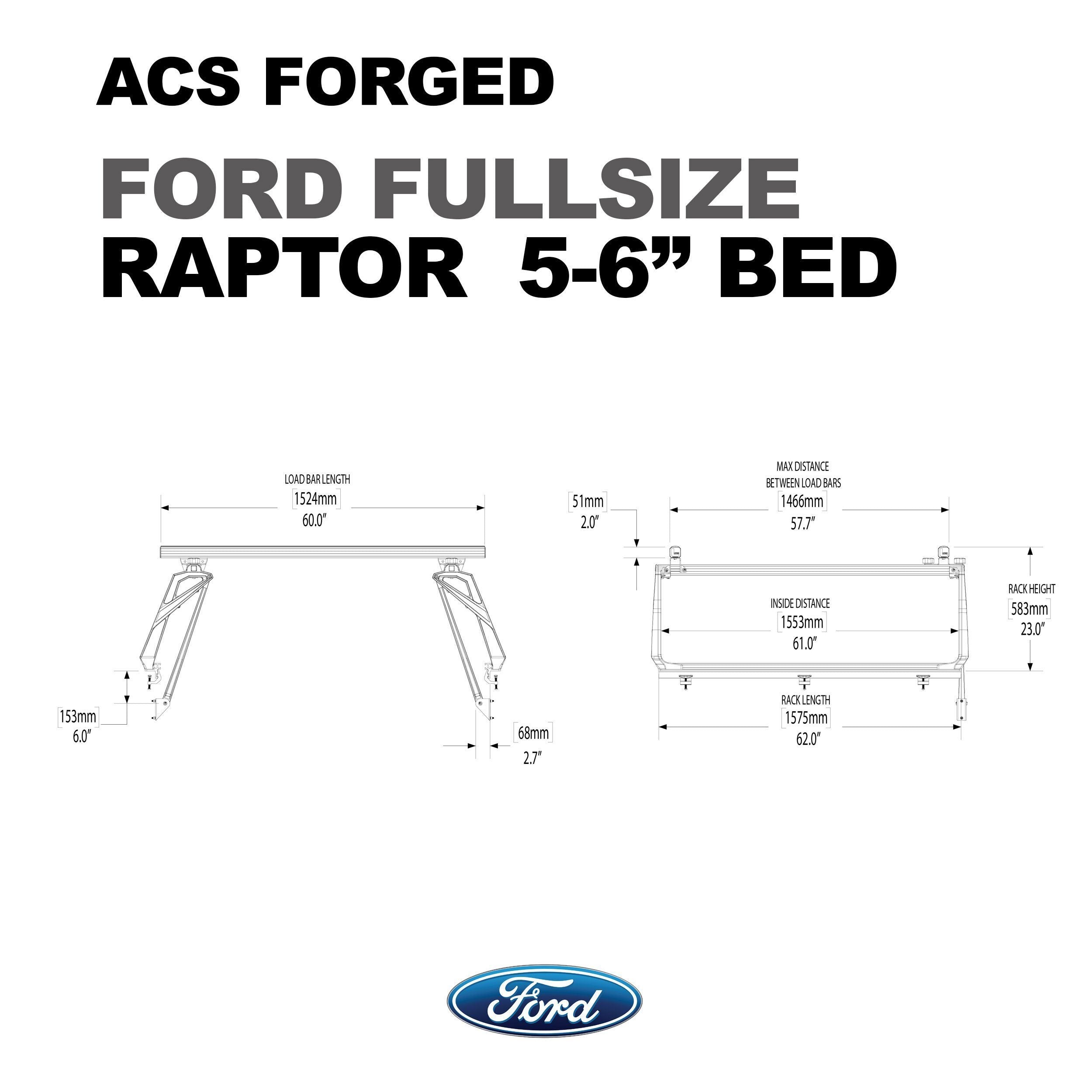 17-23 Ford Raptor ACS Forged Wheels - Premium Alloy Rims for Off-Road & Street Performance | Perfect for Truck Enthusiasts & Adventure Seekers