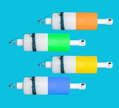 Doug's Fishing Jugs - 10 Pack Multicolored Jumbo Catfish Floats for Freshwater Fishing | Perfect for Catfish Noodling, Jug Fishing, and Outdoor Adventures