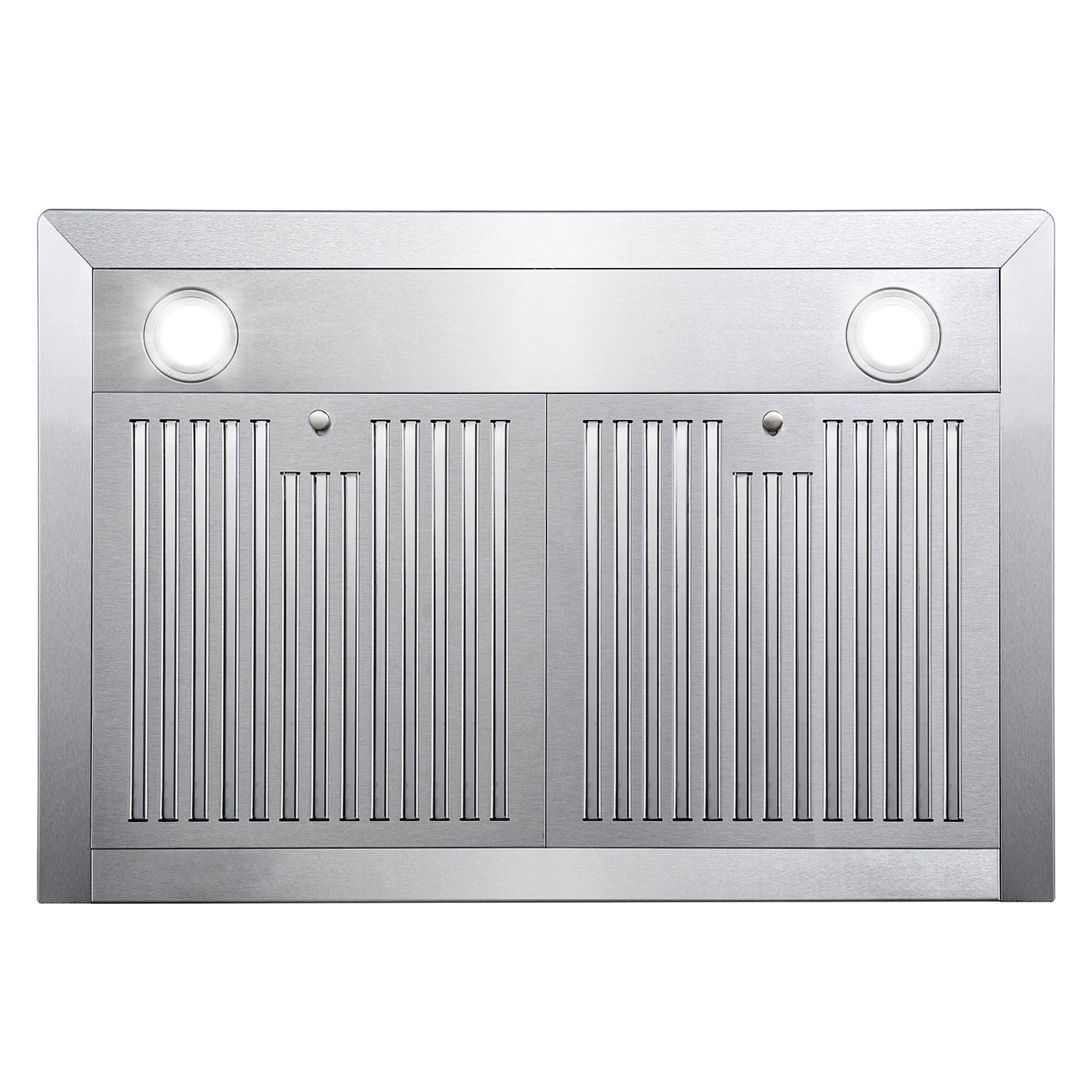 COSMO COS-63175 30-inch Stainless Steel Wall Mount Range Hood - 380 CFM Ducted Ventilation with Button Controls & LED Lights | Perfect for Modern Kitchens & Open Concept Homes