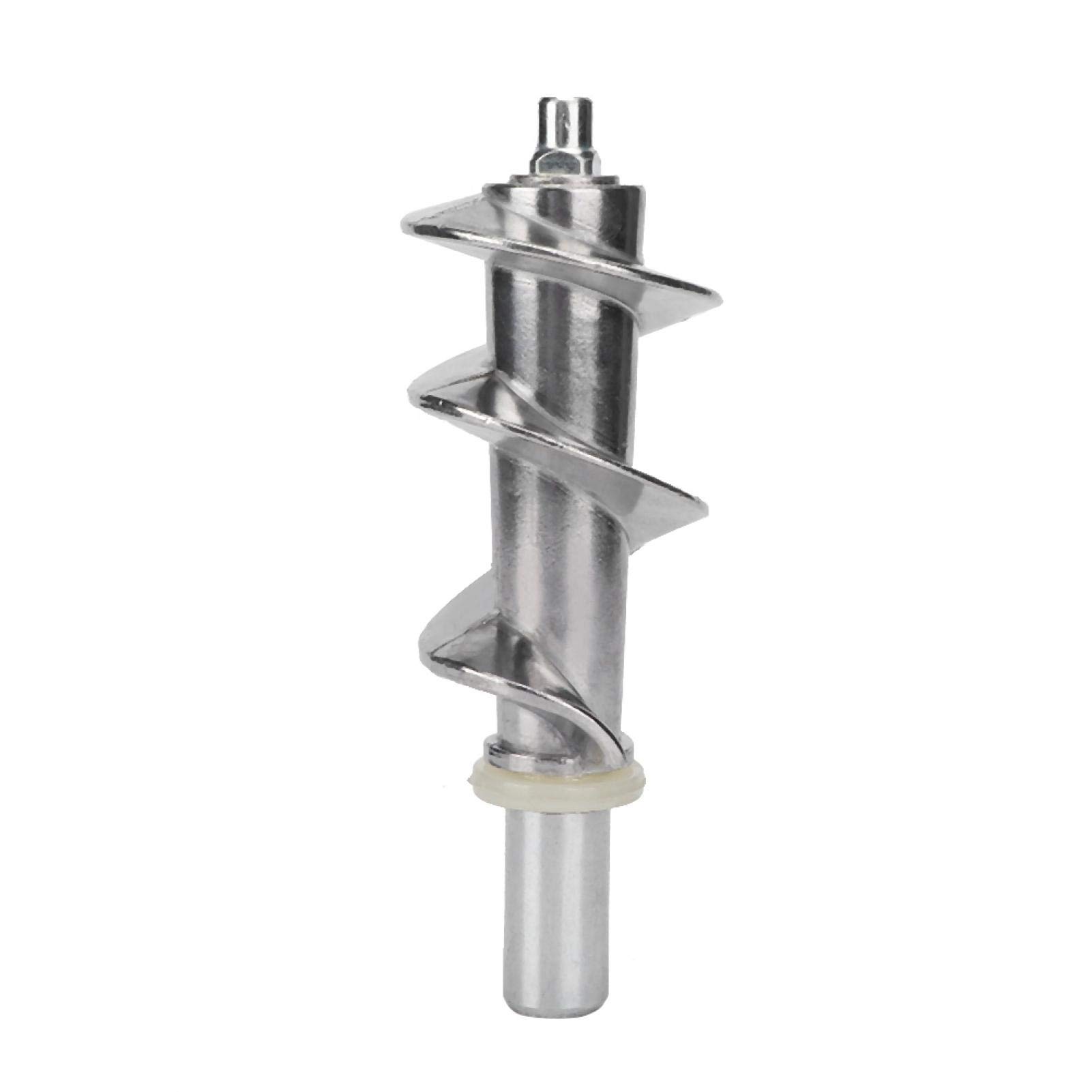 Premium Meat Grinder Screw Replacement - High-Quality Stainless Steel Kitchen Accessory for Home & Commercial Use | Durable Meat Mincer Screw for Grinding Beef, Pork, Chicken | Perfect for Home Kitchens, Butcher Shops & Food Processing