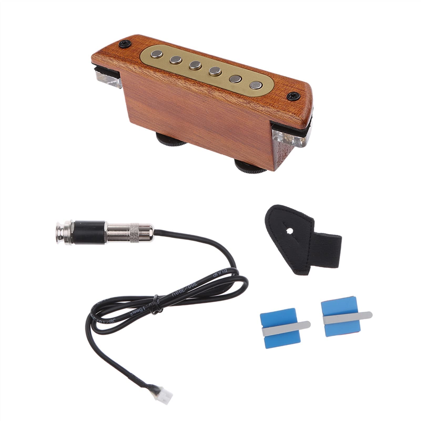 Acoustic Guitar Sound Hole Pickup - Magnetic Pickup with Adjustable Tone & Volume Control for Enhanced Sound | Perfect for Live Performances & Studio Recording