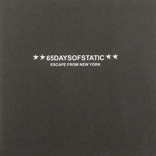 65daysofstatic - Escape From New York (With DVD) | Post-Rock Album & Soundtrack | Perfect for Fans of Experimental Music & Movie Soundtracks