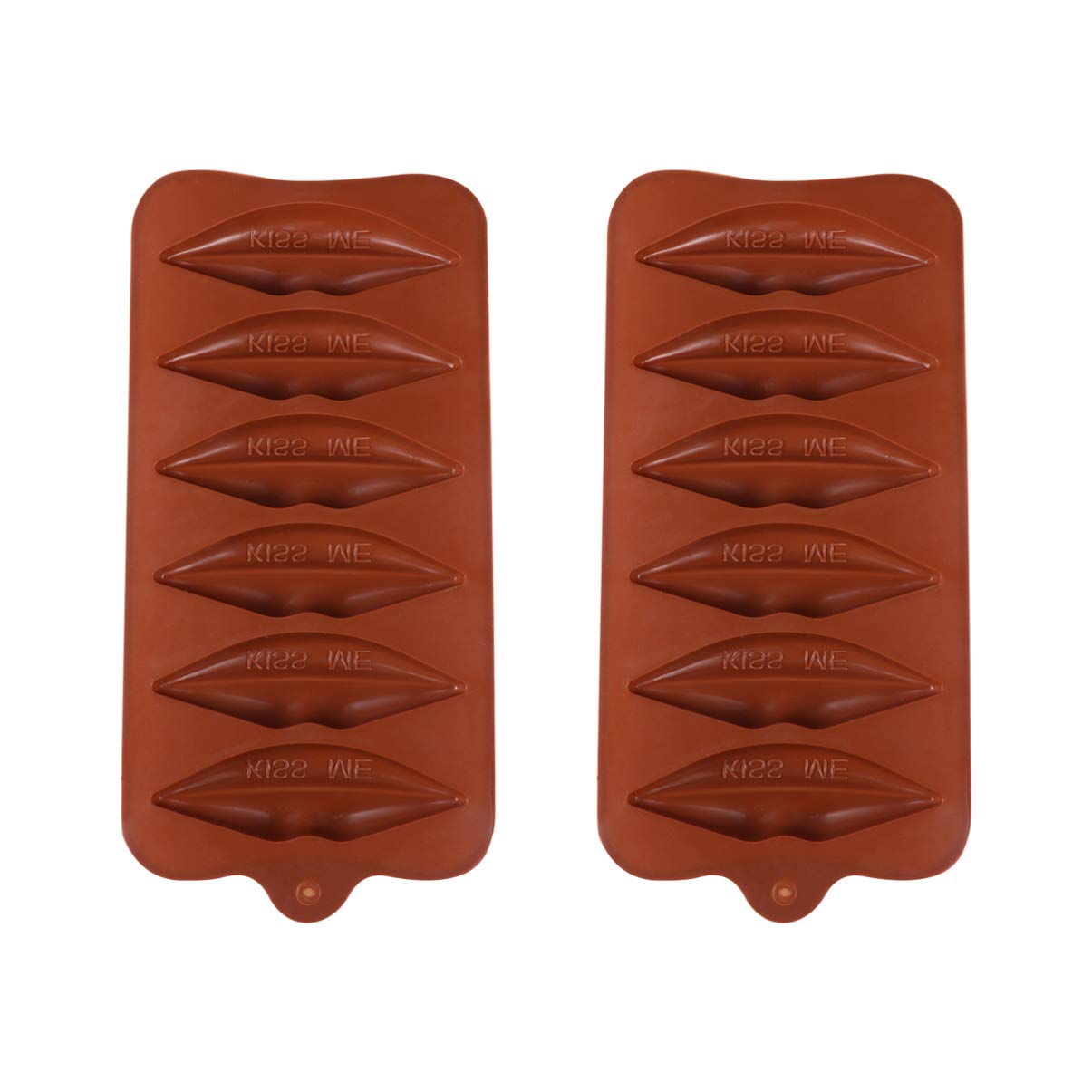 Hemoton 2-Piece Silicone Fondant Molds Set for Chocolate, Candy, Jelly & Cake Decorating - DIY Baking Tools for Lollipops, Cupcakes & Dessert Making (Perfect for Birthday Parties, Wedding Cakes & Holiday Treats)