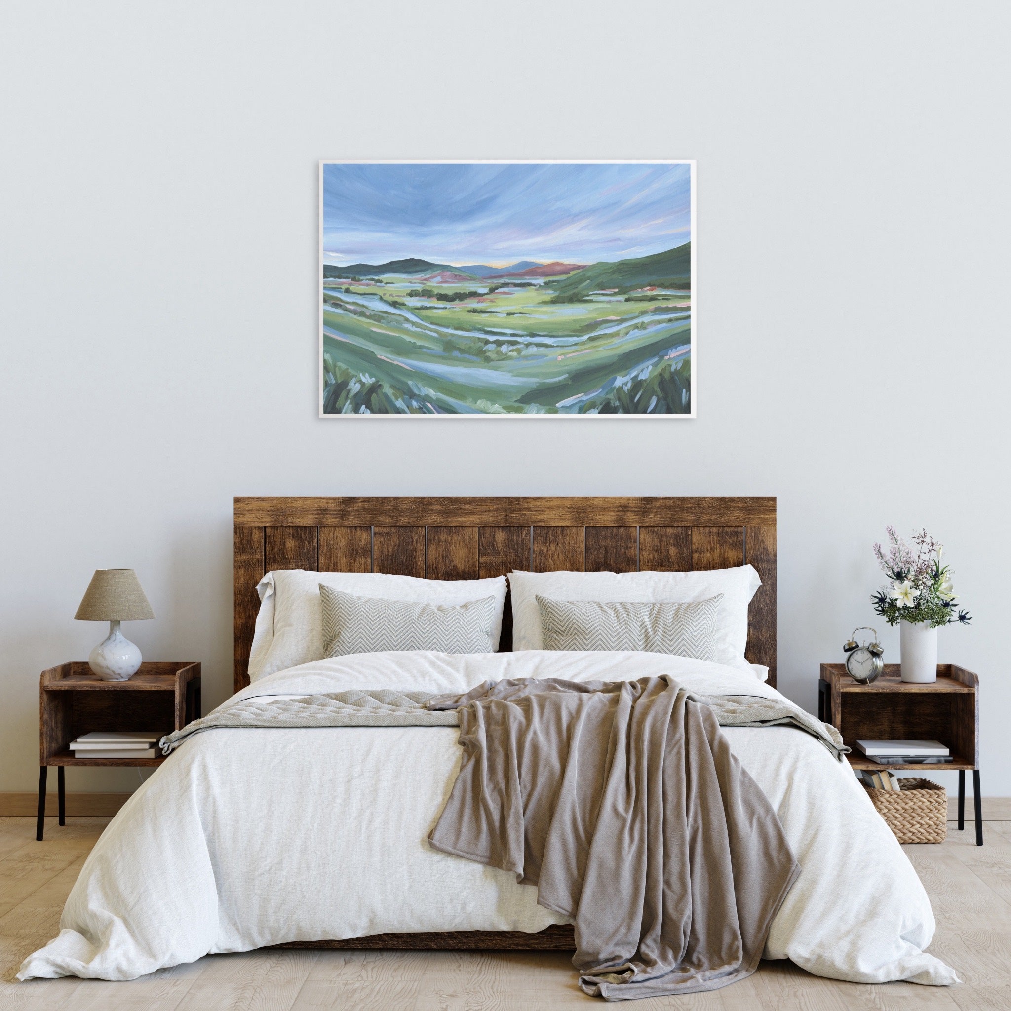 Loveland Art Print - Beautiful Wall Decor for Home, Office & Gifts - Perfect for Living Room, Bedroom & Wedding Presents