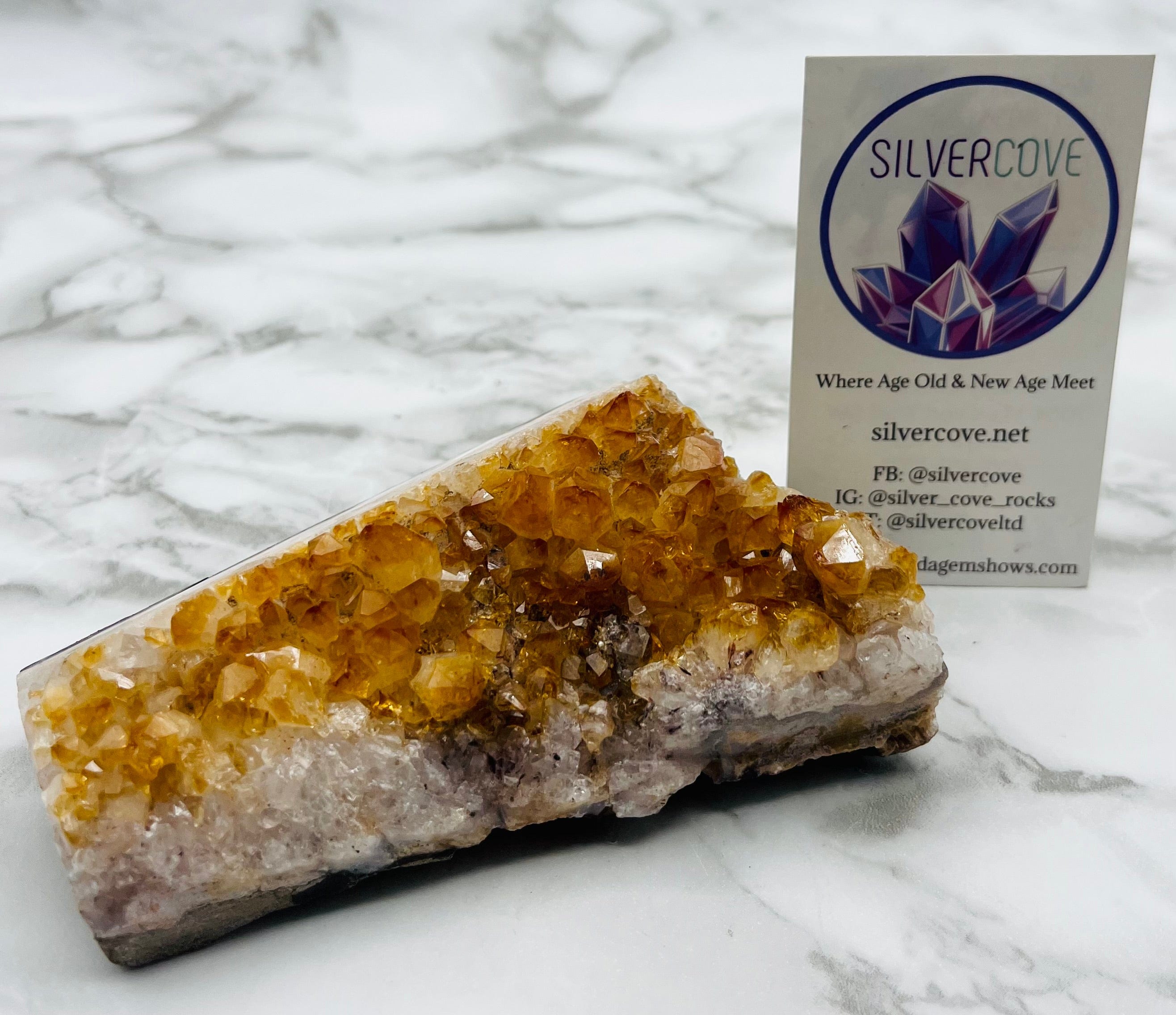 Natural Citrine Crystal Cluster - 56g Raw Citrine Stone for Healing, Meditation & Energy Work | Home Decor, Reiki, Feng Shui, Gift Idea