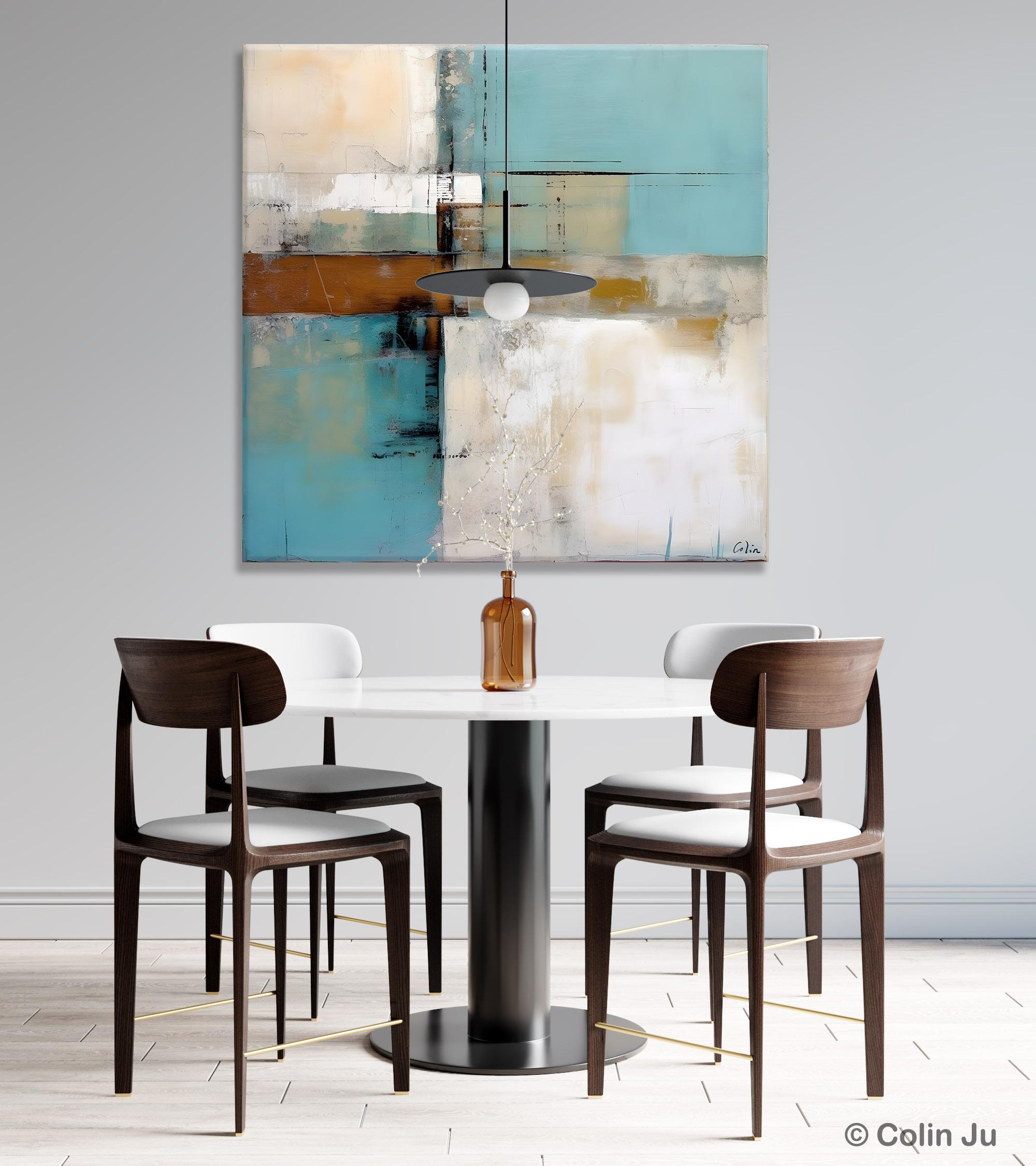 Extra Large Canvas Painting - Contemporary Acrylic Abstract Wall Art for Bedroom Decor | Modern Original Artwork for Living Room, Office & Home Interior Design