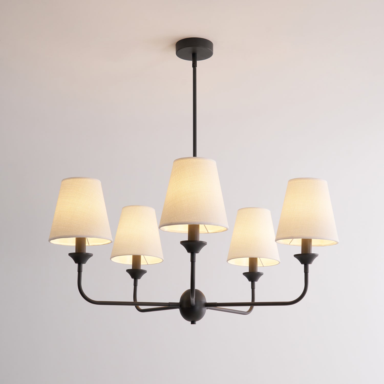 Euphora Crystal Chandelier - Elegant Modern Ceiling Light Fixture for Dining Room, Living Room, Bedroom | Perfect for Home Decor, Wedding, Party & Event Lighting
