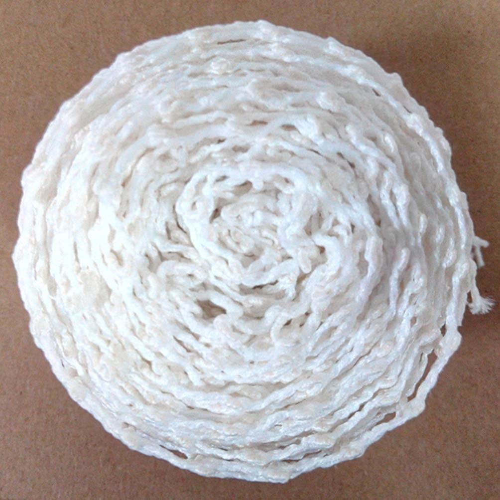 Cabilock 4 Rolls Char Siu Braided Cotton Rope - Spiced Kitchen Twine for Cooking, Baking & Meat Tying - Durable White Cotton Thread for BBQ, Roasting & Food Presentation