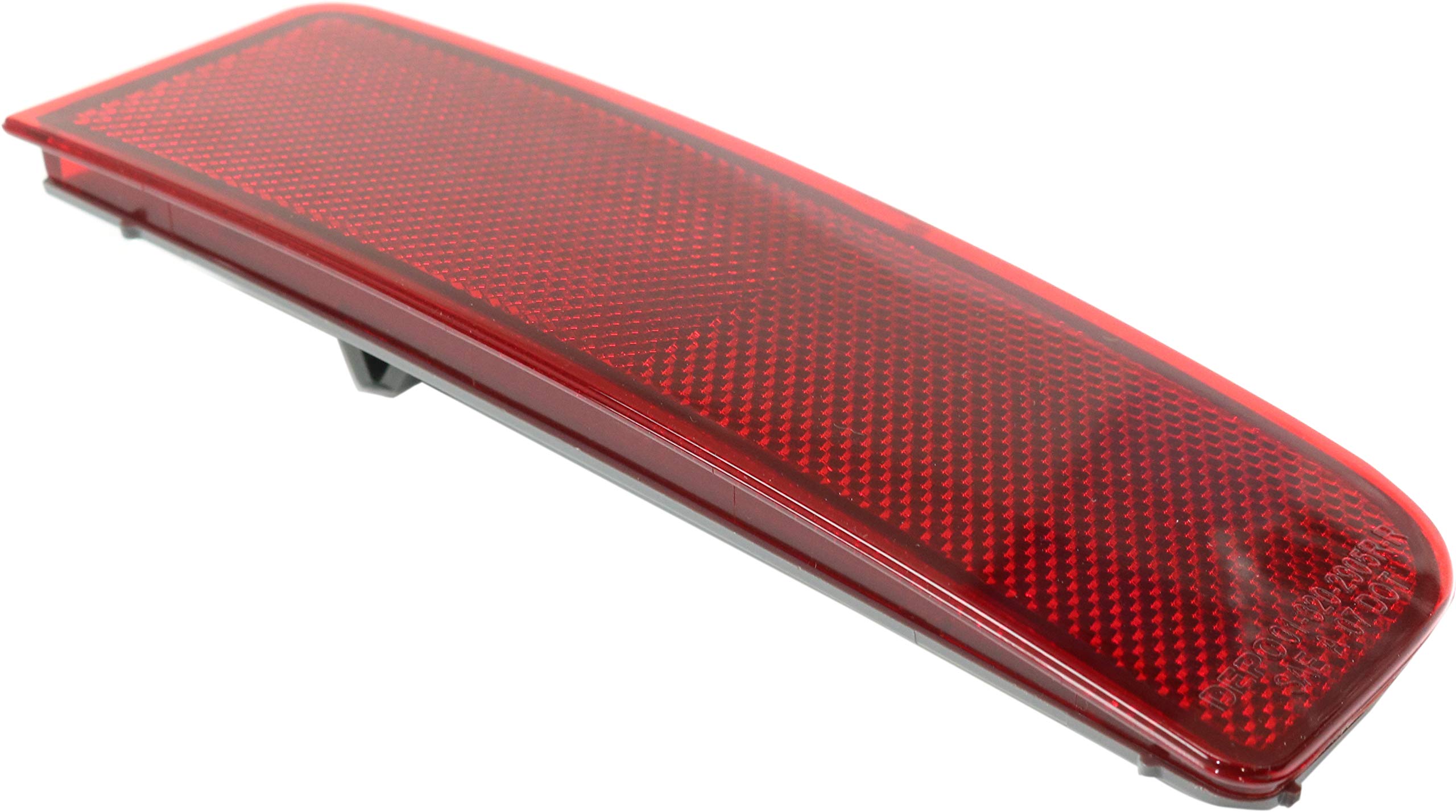 Evan Fischer Rear Bumper Reflector Compatible with 2010-2014 Subaru Outback - Driver & Passenger Side (SU1184103C, SU1185103C) | CAPA Certified | Enhanced Night Visibility & Safety for Subaru Outback Models