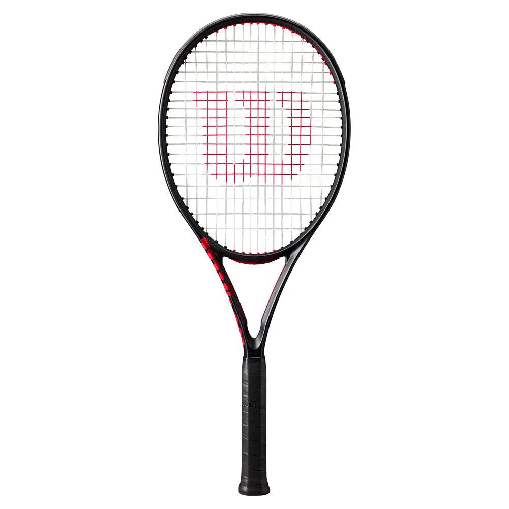 Wilson Clash 100 V3 Tennis Racket - Carbon Fiber Lightweight Racquet for Power & Control | Perfect for Beginners & Intermediate Players | Court, Tournament & Training Use