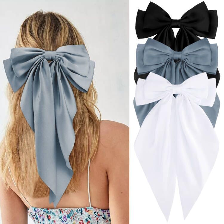 Black, White, Navy Blue
