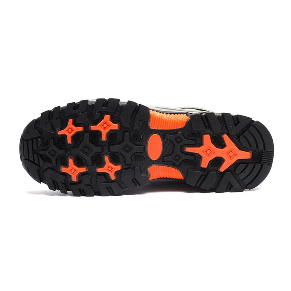 Men's Waterproof Hiking Boots - Lightweight Multi-Terrain Outdoor Shoes with Durable Camouflage Design & Sturdy Lugs for Trekking, Camping & Work | All-Weather Ankle Boots