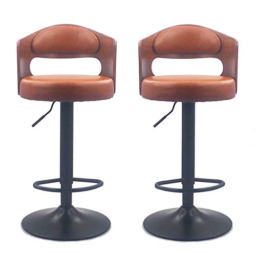 Brown-4-high Stool