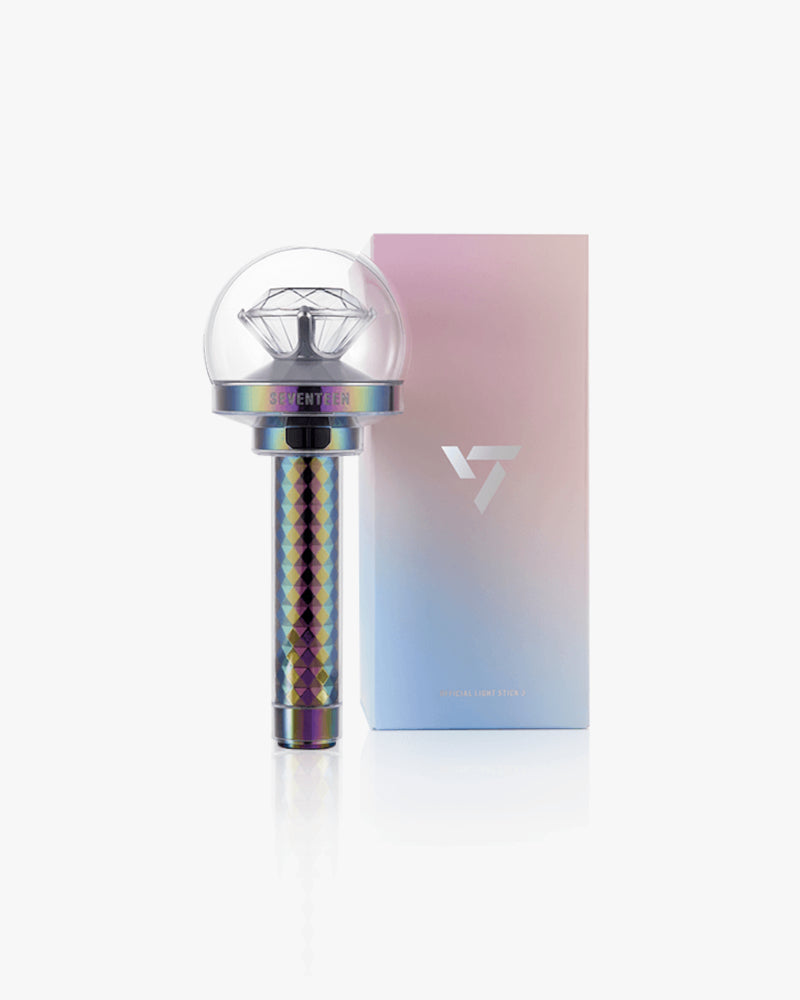 SEVENTEEN Official Lightstick Ver.3 Caratbong - K-Pop Concert Glow Stick for Fans, Perfect for Concerts, Parties & K-Pop Events