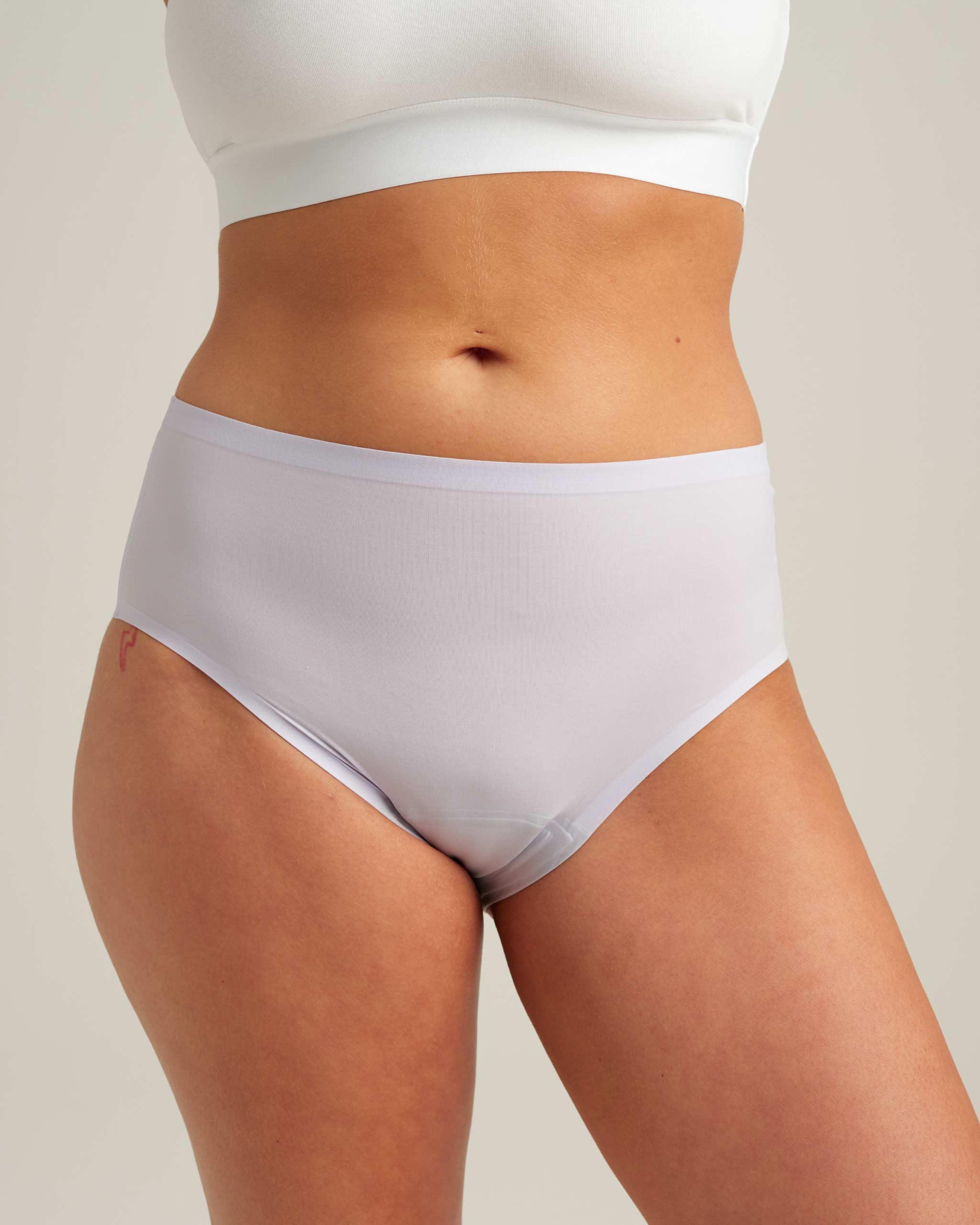 Saalt Wear Leakproof Seamless High Waist Period Panties - Comfortable & Absorbent Underwear for Women | Perfect for Workouts, Sleep & Everyday Wear