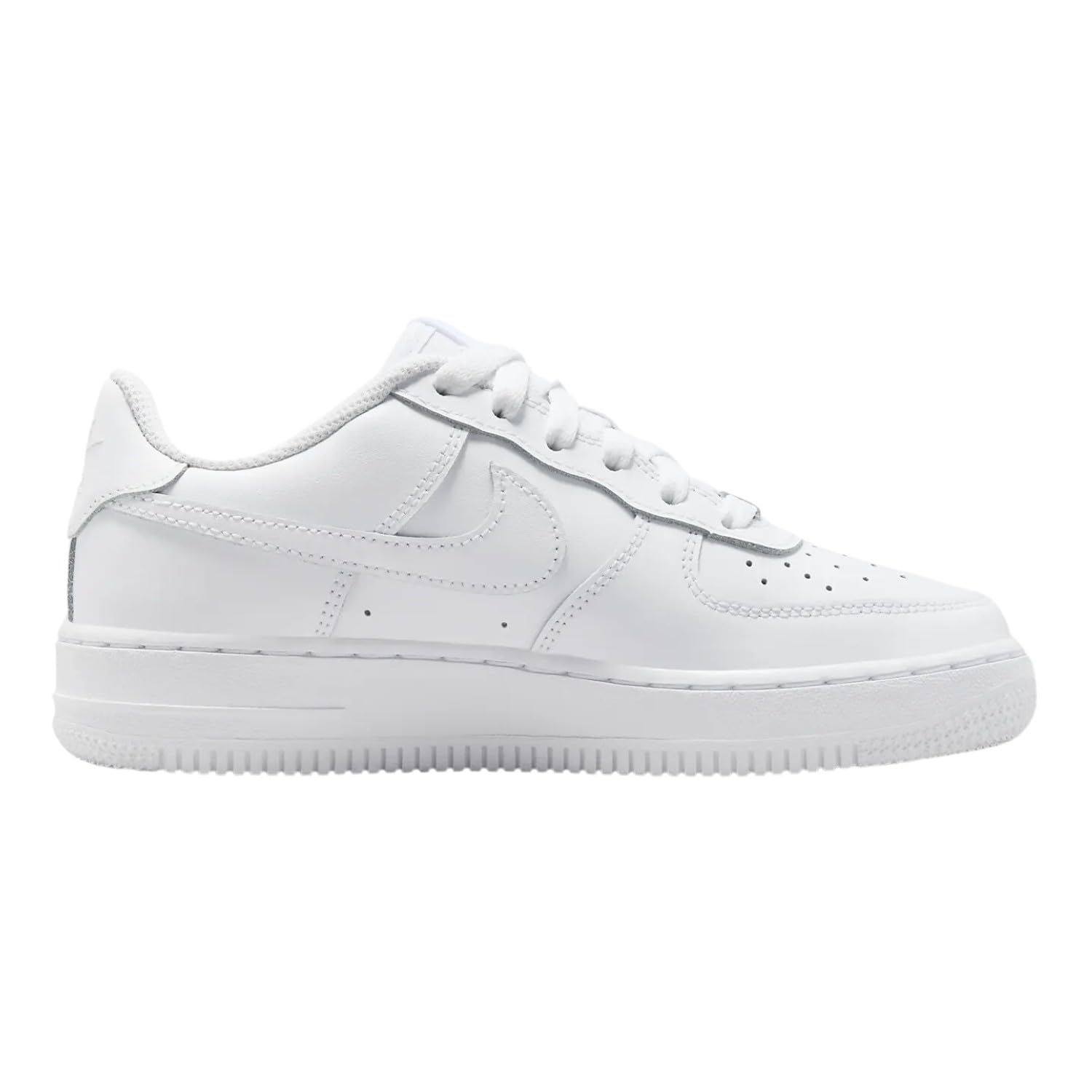 Nike Air Force 1 LE Big Kids' Sneakers - White (FV5951-111) Size 7 | Comfortable Athletic Shoes for Boys & Girls | Perfect for School, Sports & Casual Wear