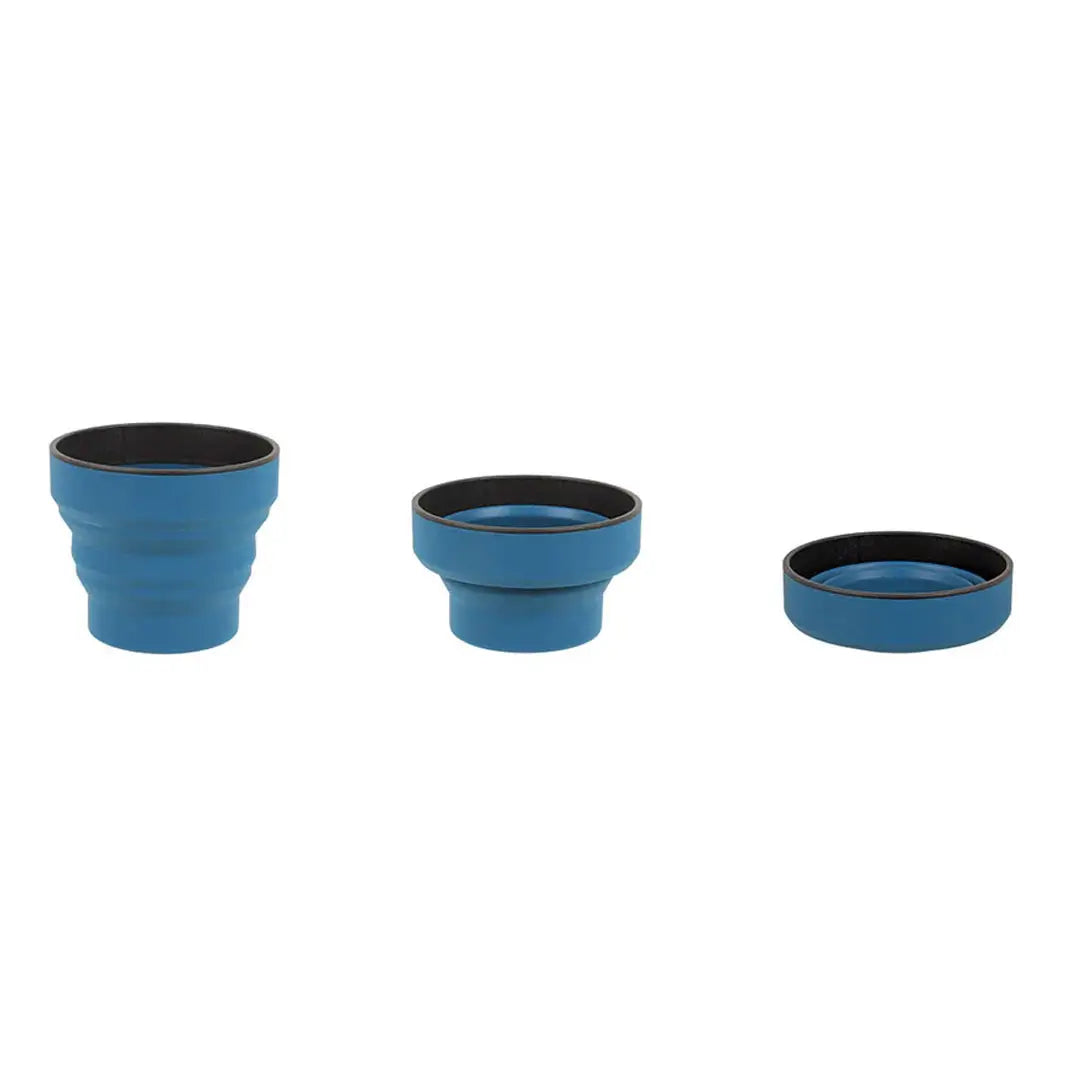 Lifeventure Ellipse Collapsible Travel Cup 350ml - Lightweight Camping Mug for Hiking, Backpacking & Outdoor Adventures