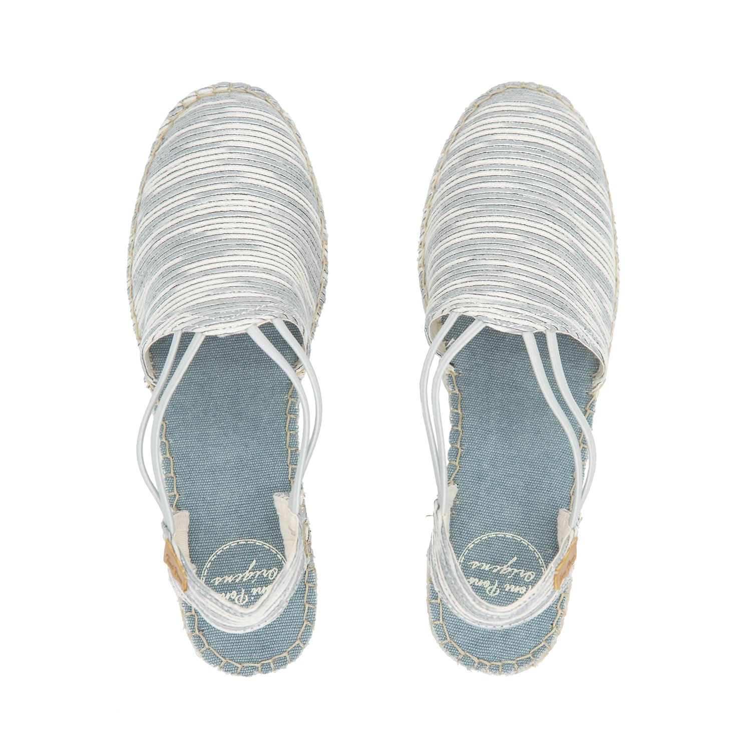Women's Textile Wedge Espadrille Shoes - Tania ZR Comfortable Summer Sandals for Beach, Vacation & Casual Outings