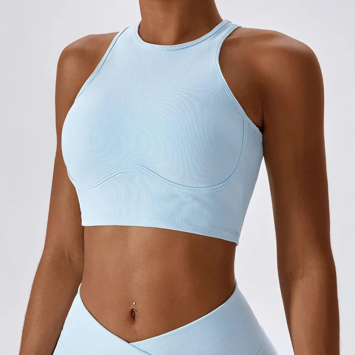 High-Intensity Sports Bras for Women - Seamless Workout Bra with Shockproof Support, Breathable & Moisture-Wicking for Running, Yoga, Gym - Perfect for High-Impact Workouts & Active Lifestyles