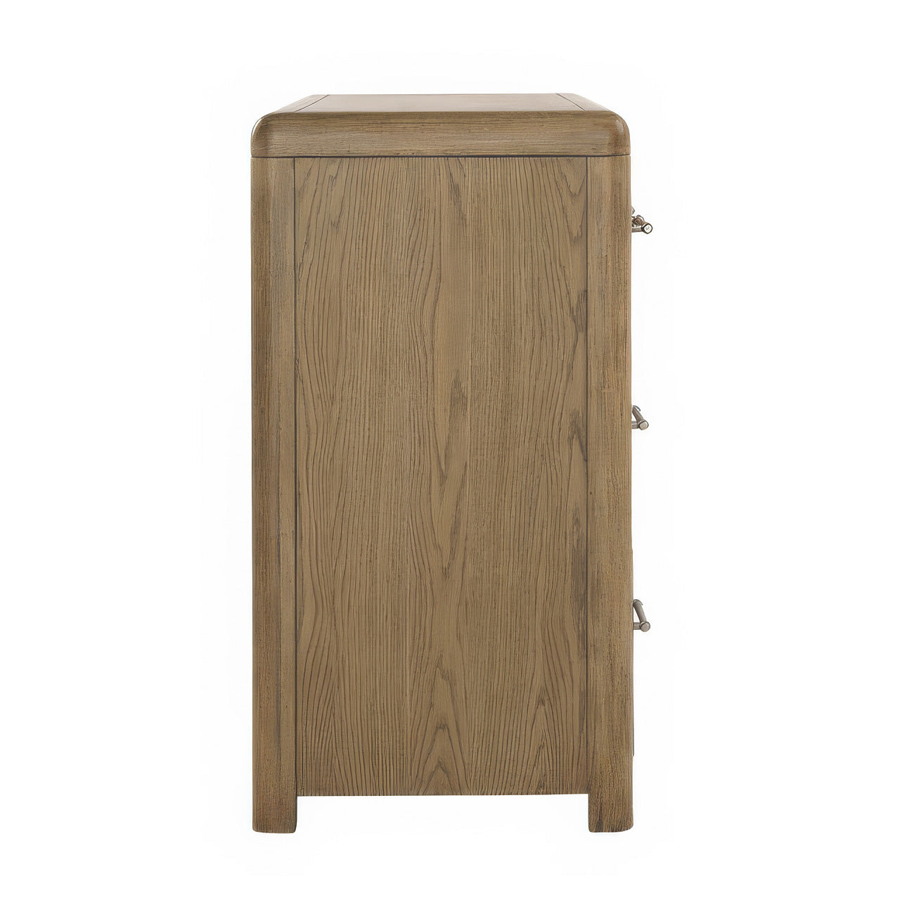 Malmo Natural Wood Dresser - 6-Drawer Storage Organizer for Bedroom, Living Room & Office - Scandinavian Style Solid Wood Chest of Drawers for Home Decor