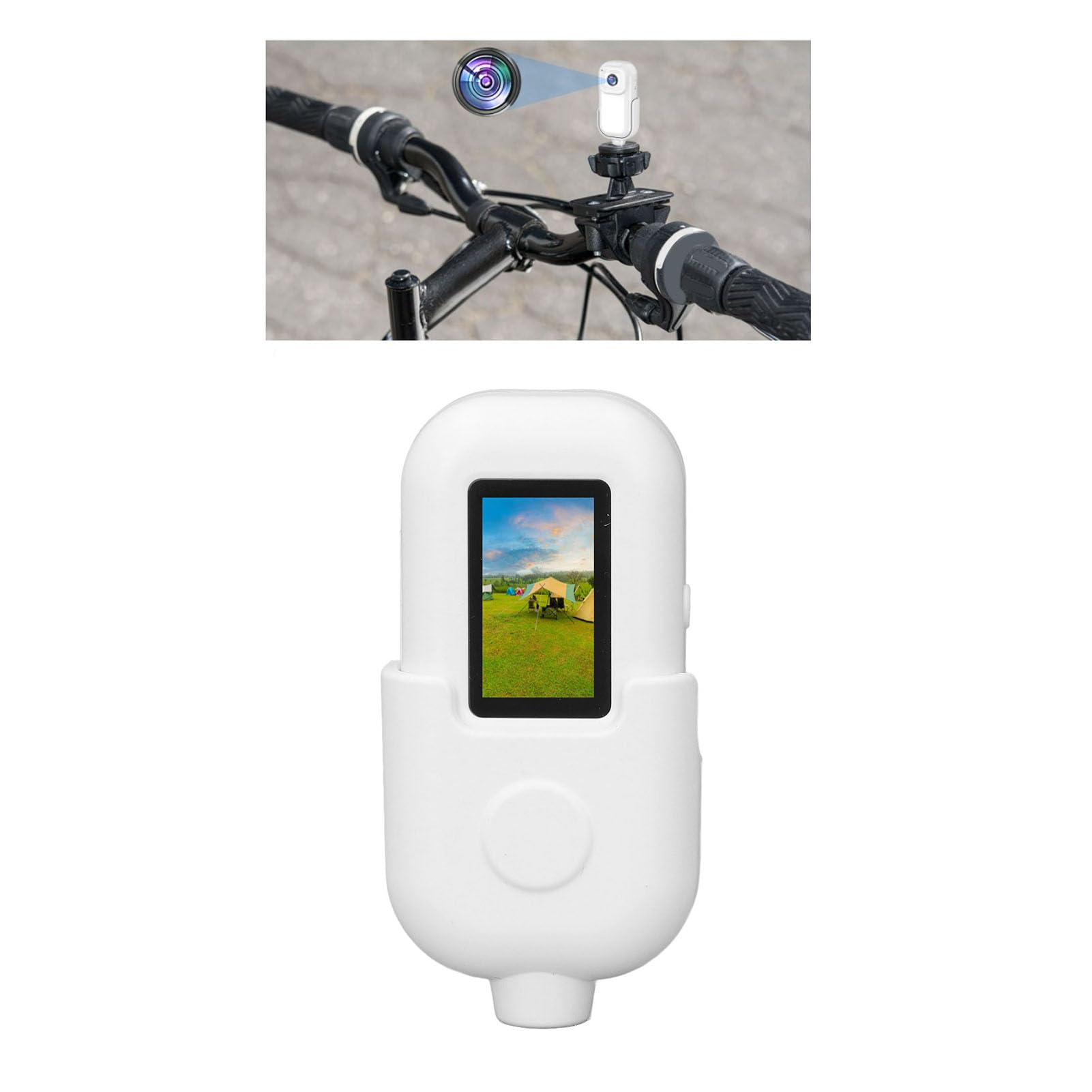 Elprico 1080P Wearable Camera with WiFi for Home & Outdoor Security