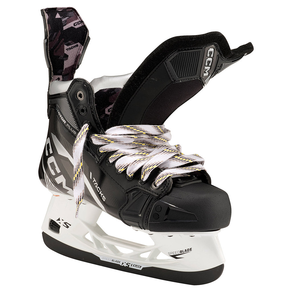 CCM Tacks Vector Plus 2022 Intermediate Ice Hockey Skates - Professional Performance Skates for Youth & Adult Players - Perfect for Ice Hockey Training & Competitive Games
