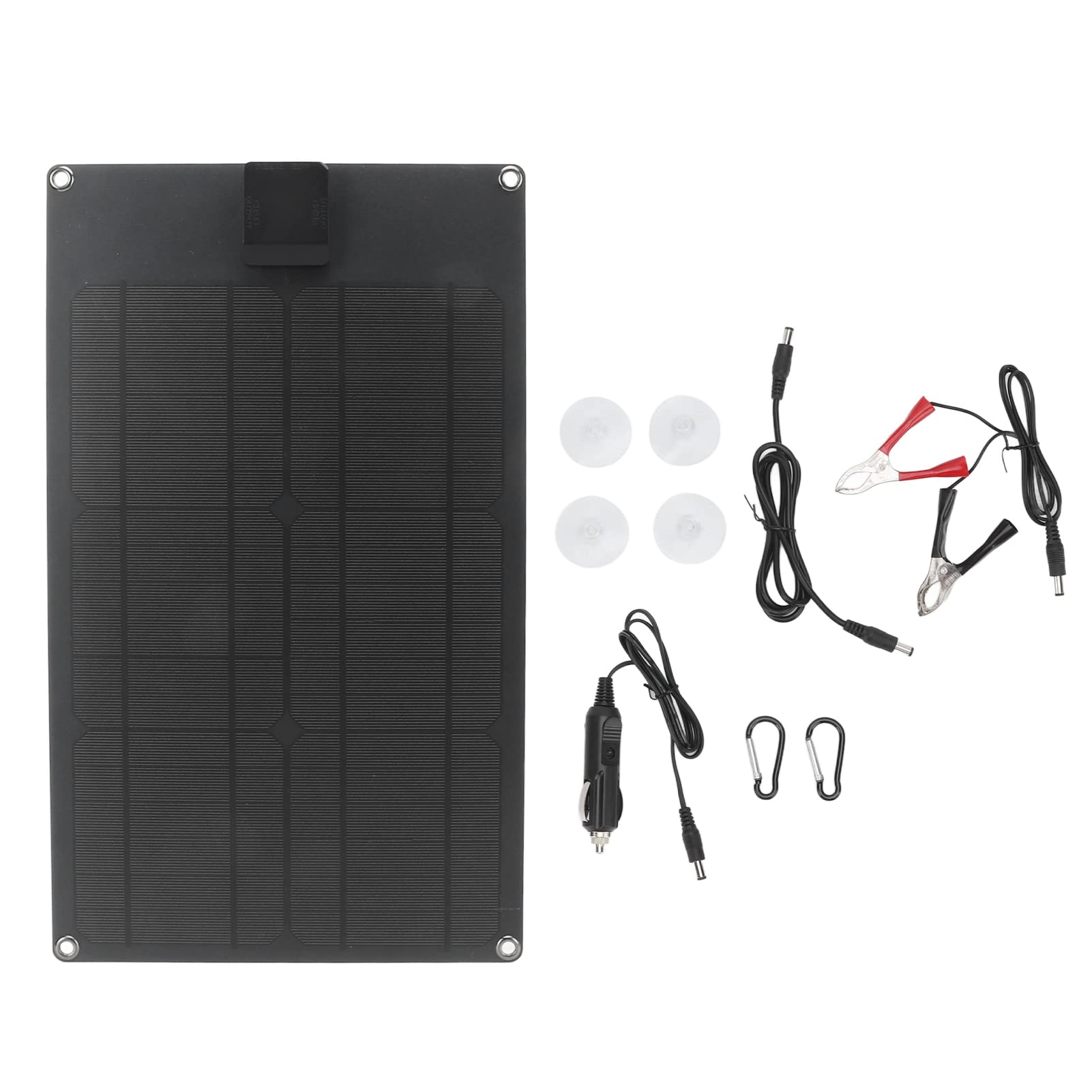 20W Solar Panel Charger - Universal, Waterproof, High-Efficiency Solar Power for Outdoor Camping, Hiking, RV & Emergency Use