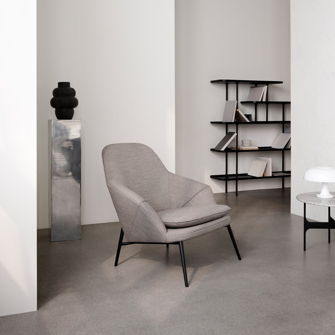 365 North Hug Chair Wendelbo - Modern Lounge Chair for Living Room, Bedroom & Office - Comfortable Scandinavian Design for Relaxing & Reading