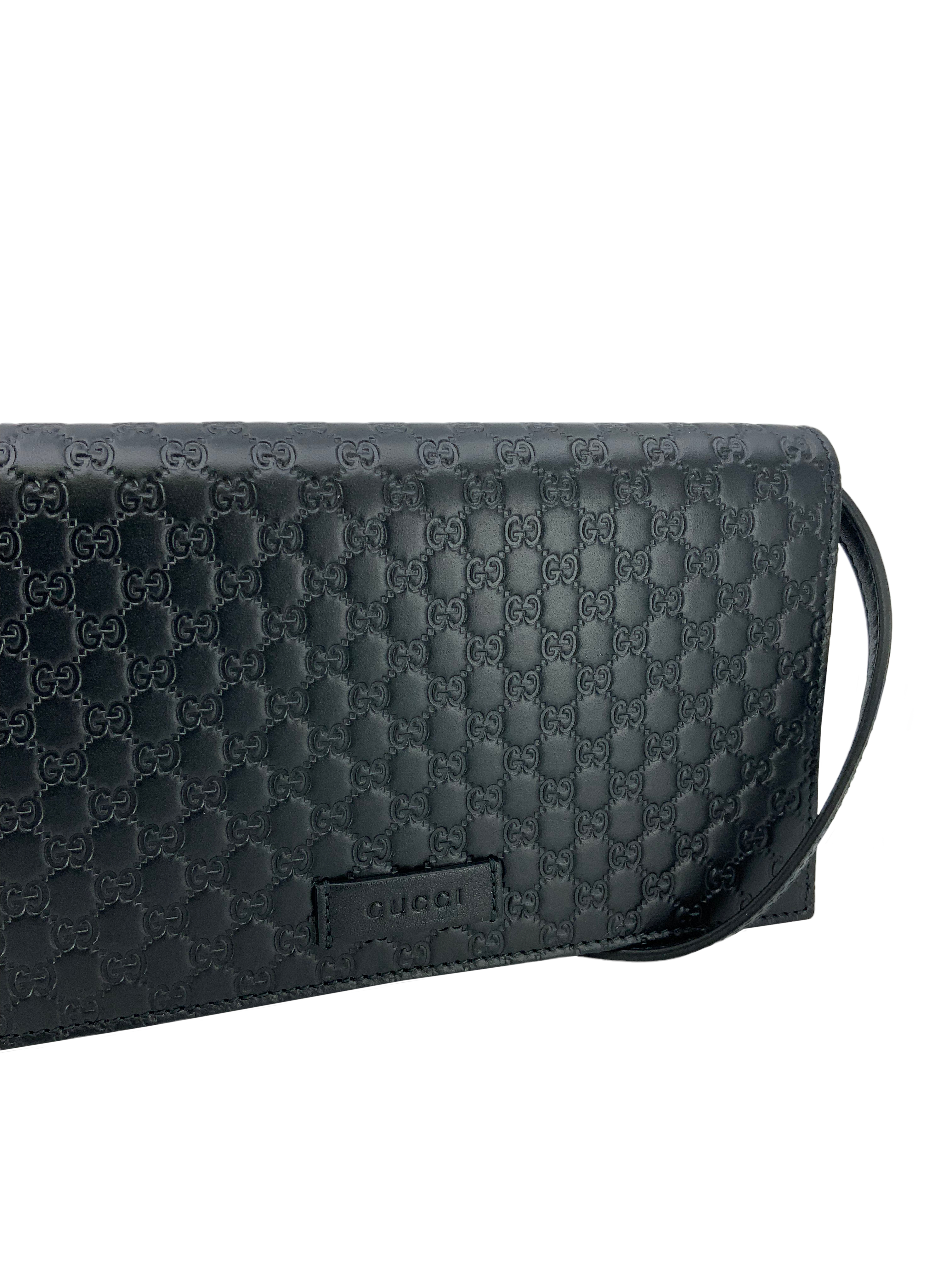 Authentic GUCCI Microguccissima GG Leather Crossbody Wallet for Women - Luxury Designer Handbag with Adjustable Strap, Perfect for Parties, Travel & Everyday Use