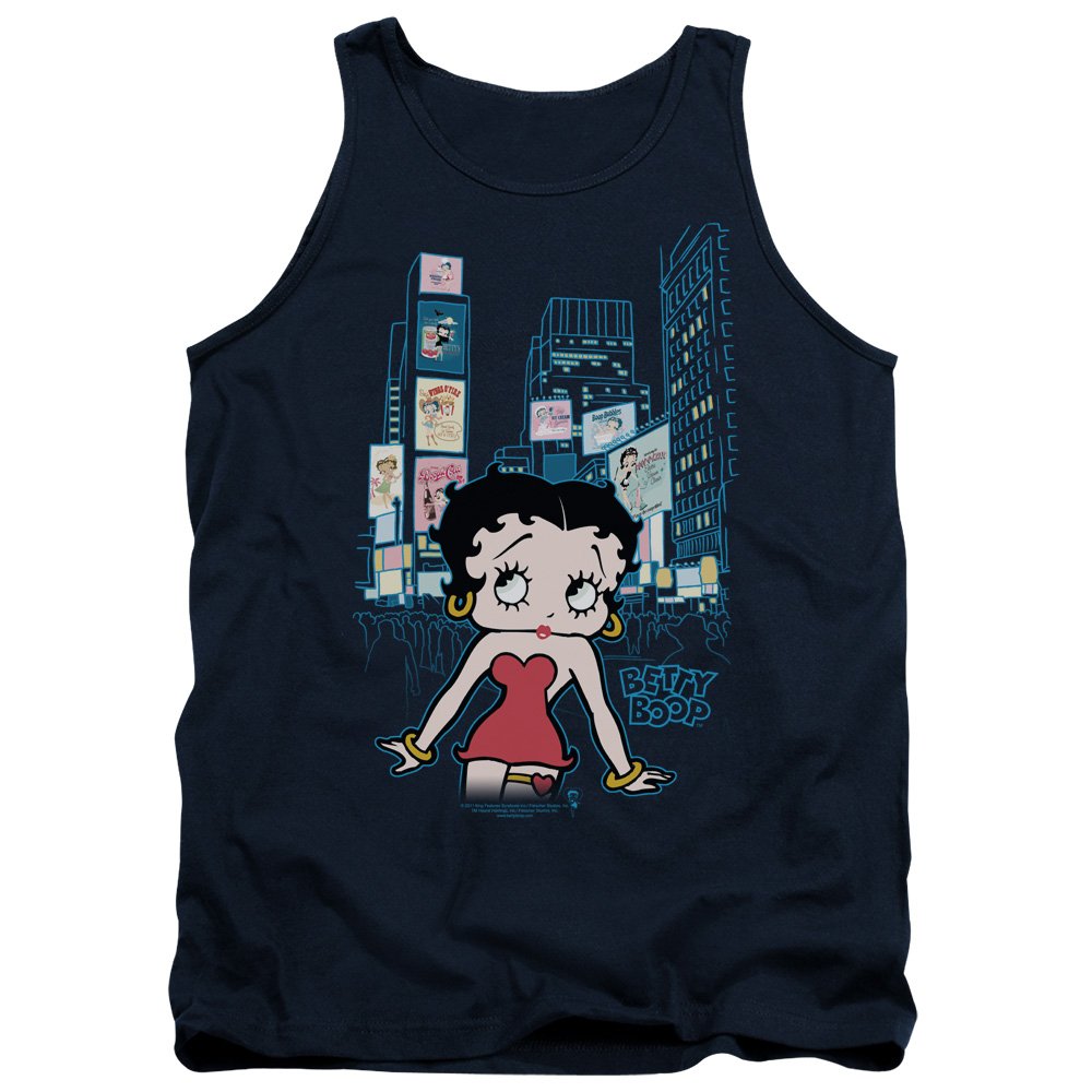 Betty Boop Country Star Unisex Tank Top for Men & Women - Casual Summer Wear, Music Festivals & Retro Fashion