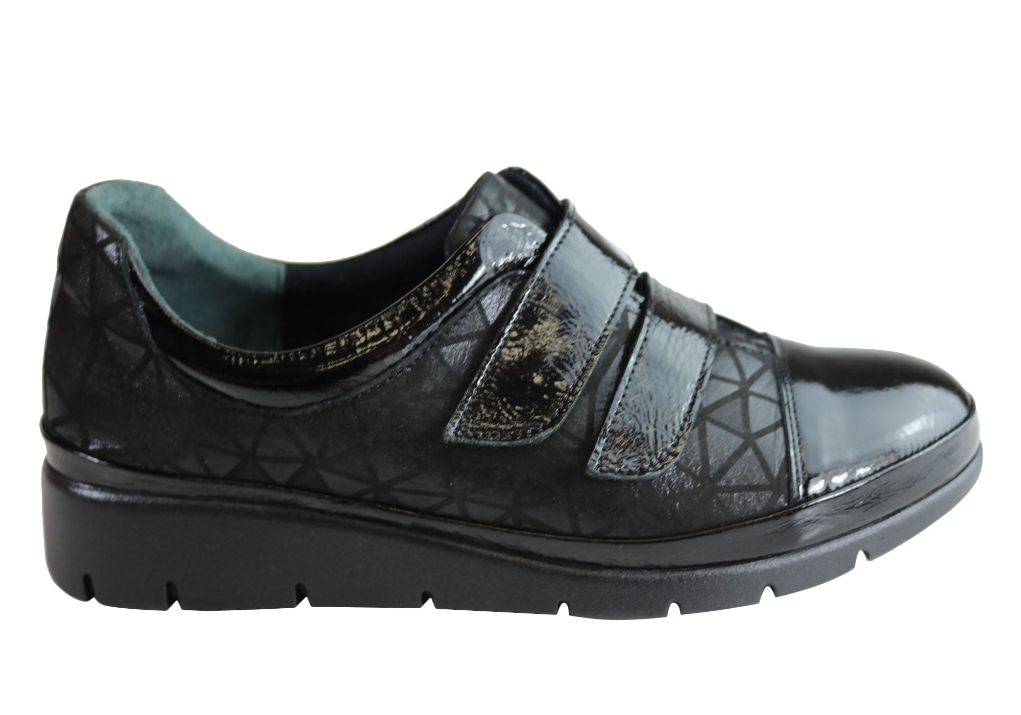 Orizonte Kerri Women's Comfortable Adjustable Strap Leather Flats - European Style Casual Shoes for Work, Walking & Everyday Wear
