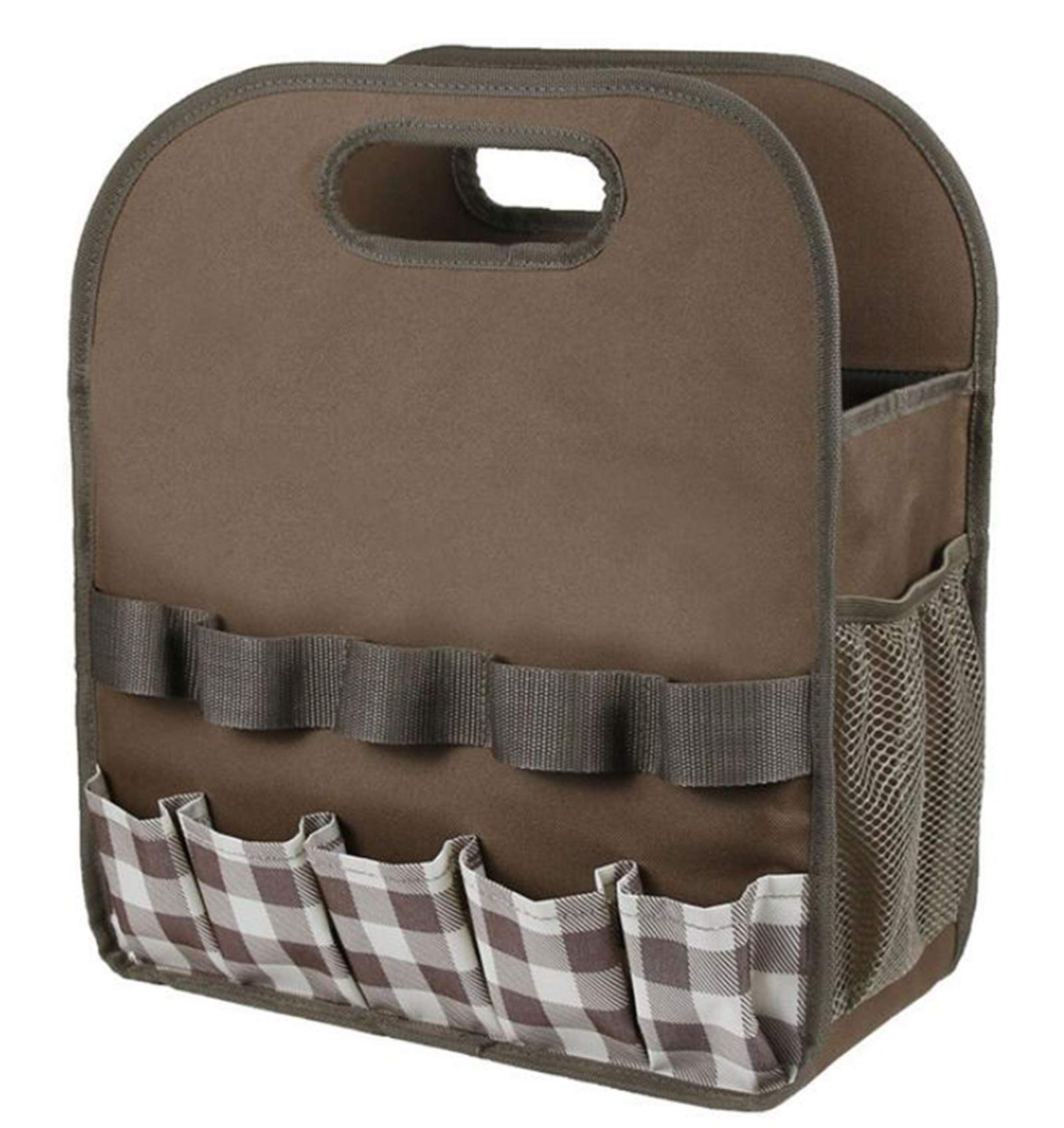 **Heavy Duty Gardening Tote Bag with 13 Pockets & PE Board - Waterproof Garden Tool Organizer for Lawn, Yard & Home - Durable Oxford Fabric Tool Holder for Pruners, Gloves & Supplies (Ideal for Landscaping & Outdoor Work)**